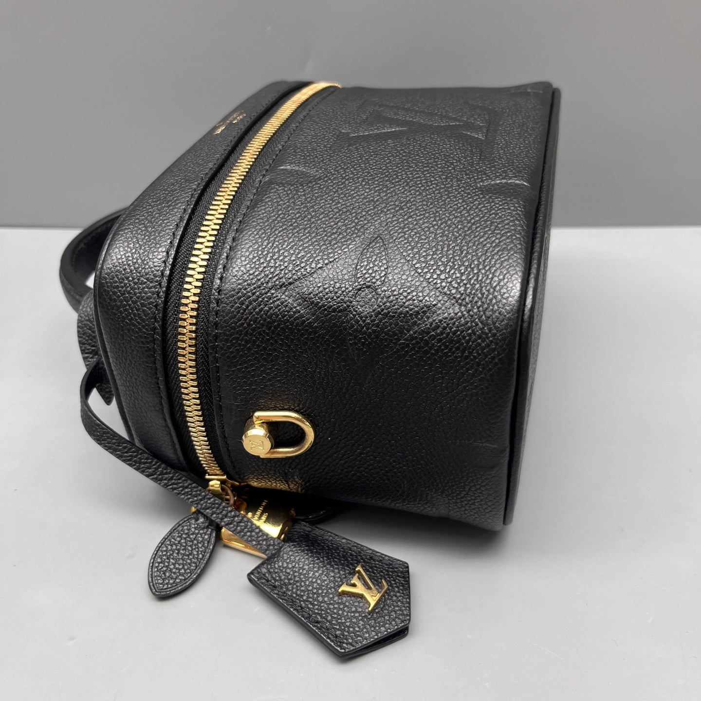 Louis Vuitton - Nice Mini Vanity Bag - Grained leather - Black - (Small)
