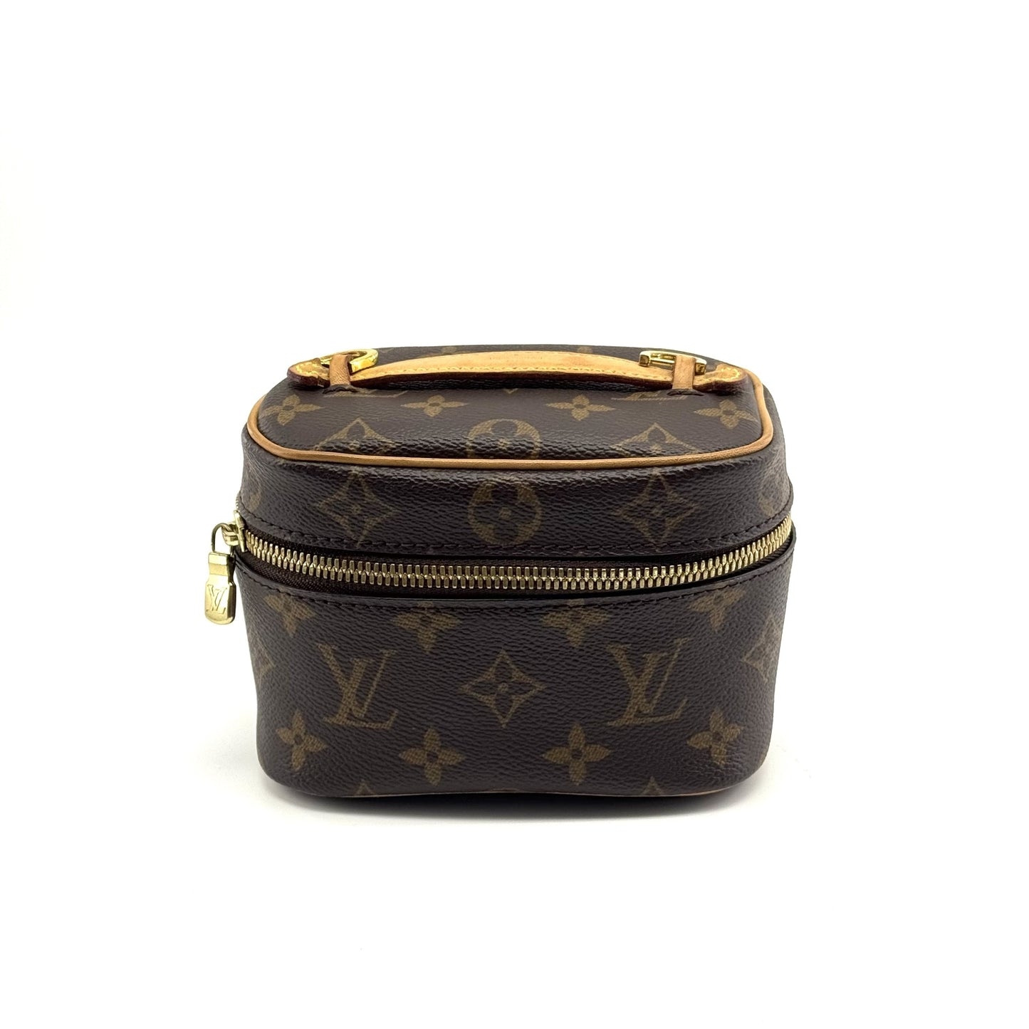 Louis Vuitton - Nice nano - Leather - Brown - (mini)