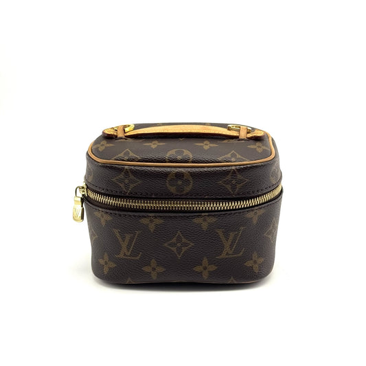 Louis Vuitton - Nice nano - Leather - Brown - (mini)
