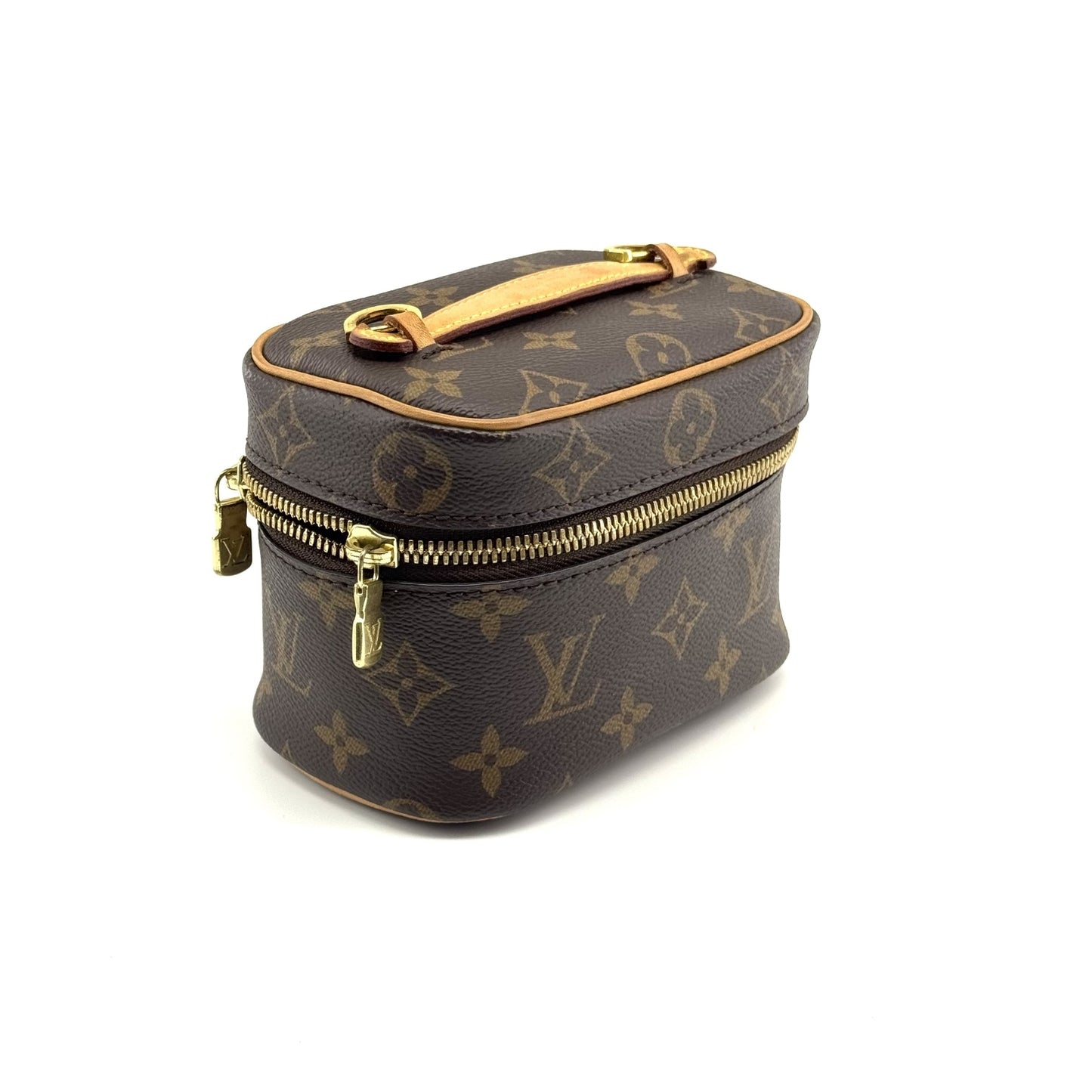 Louis Vuitton - Nice nano - Leather - Brown - (mini)