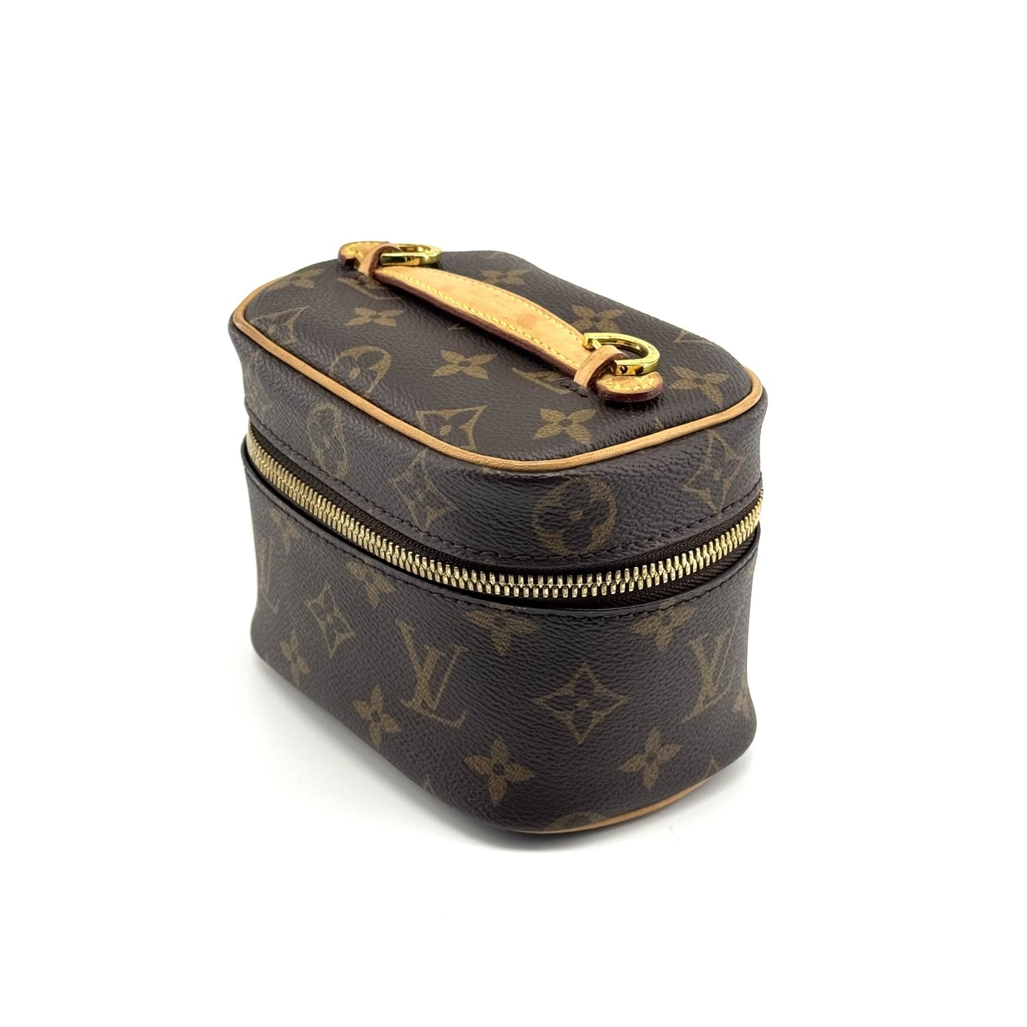 Louis Vuitton - Nice nano - Leather - Brown - (mini)