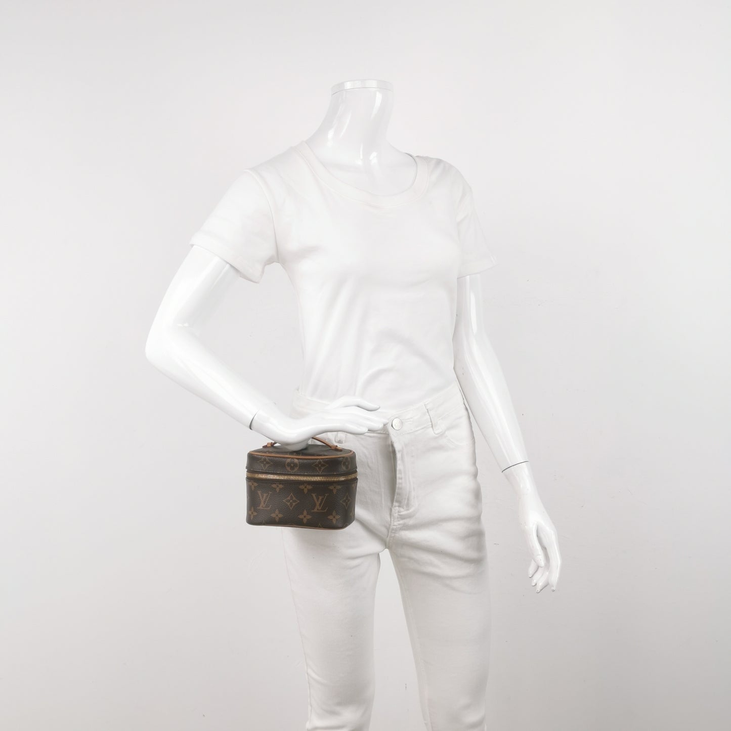 Louis Vuitton - Nice Nano - Synthetic - Brown - (Mini)