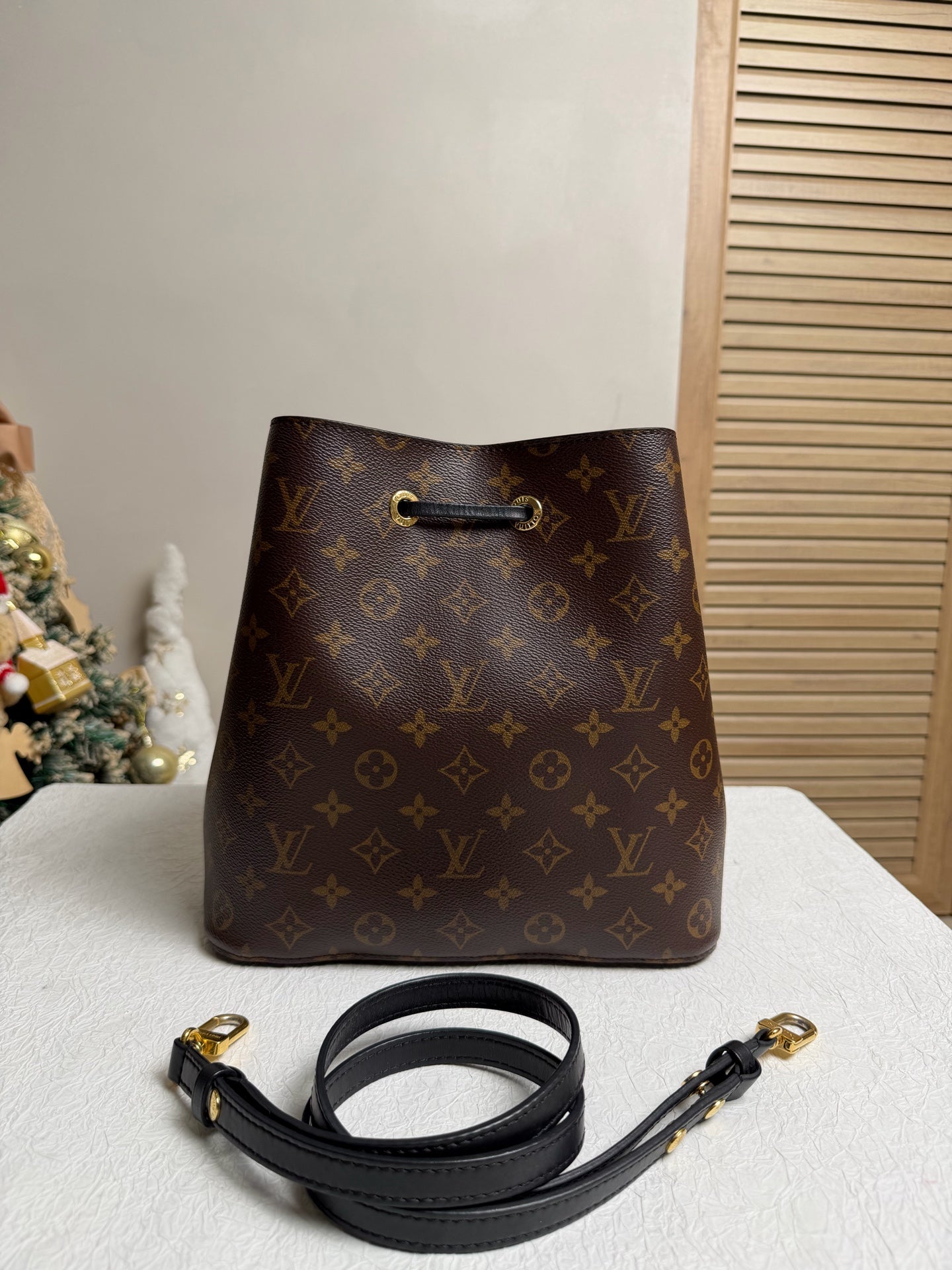 Louis Vuitton - Noe BB - Leather - Brown - (mini)