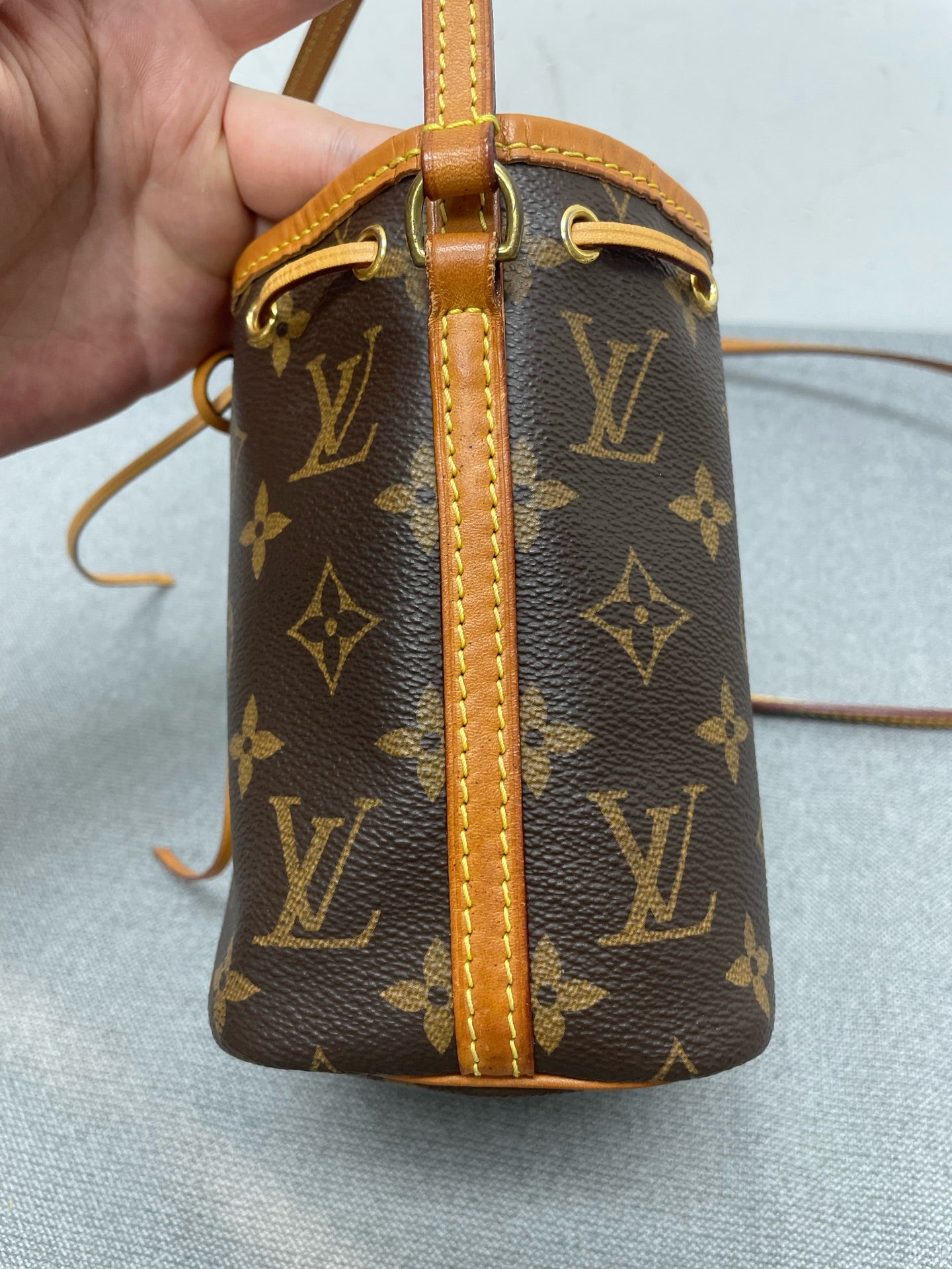Louis Vuitton - Noé BB - Leather - Brown - (mini)