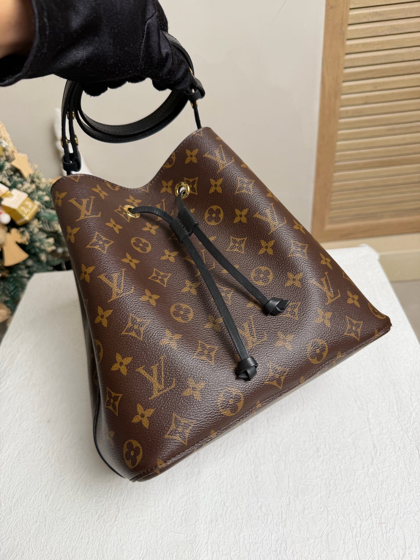 Louis Vuitton - Noe BB - Leather - Brown - (mini)