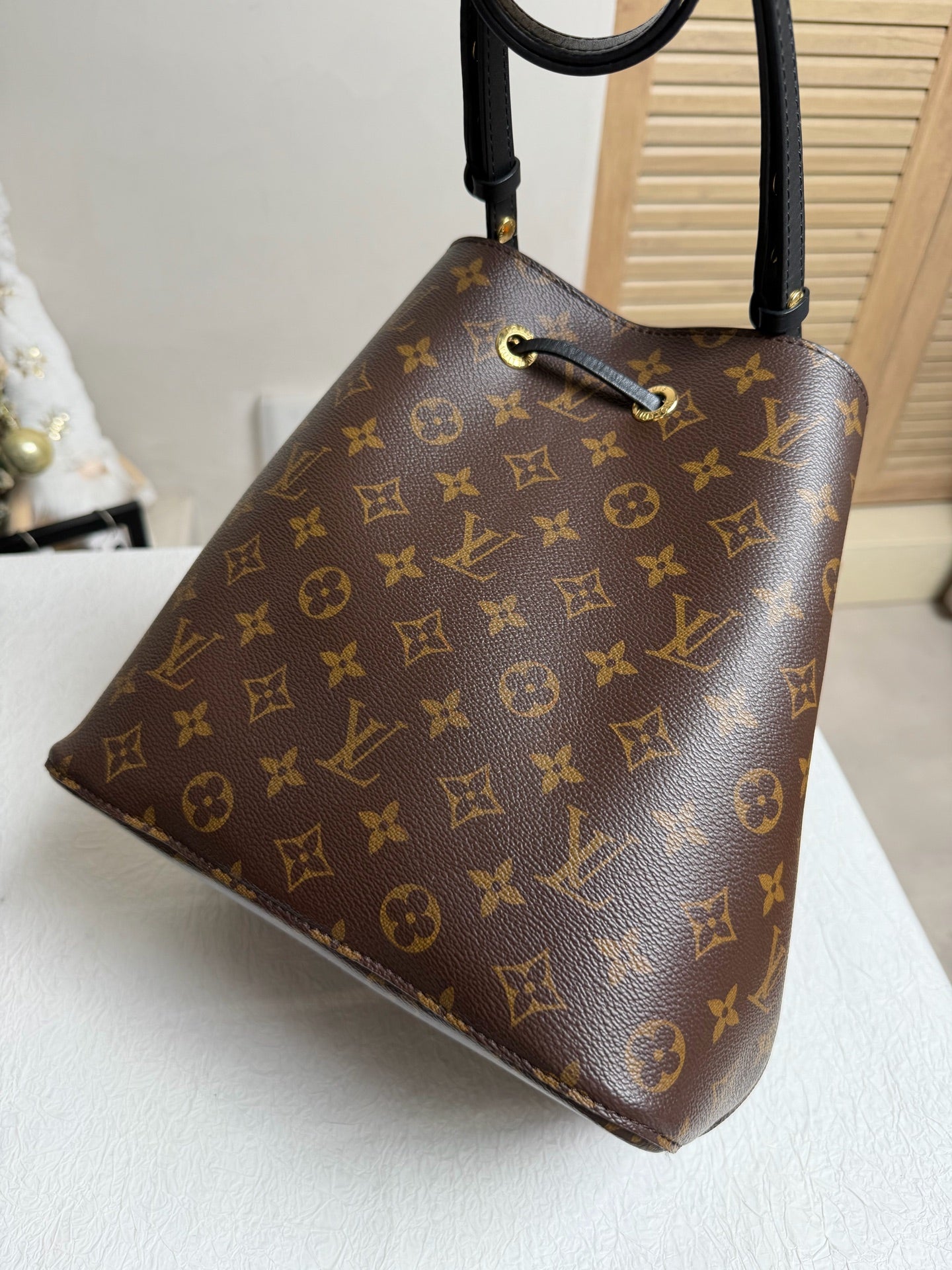 Louis Vuitton - Noe BB - Leather - Brown - (mini)