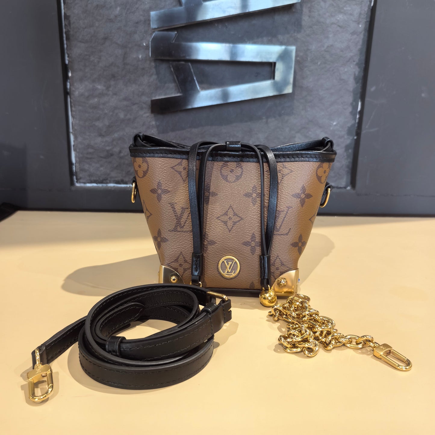 Louis Vuitton - Noe - Cloth - Brown - (mini)
