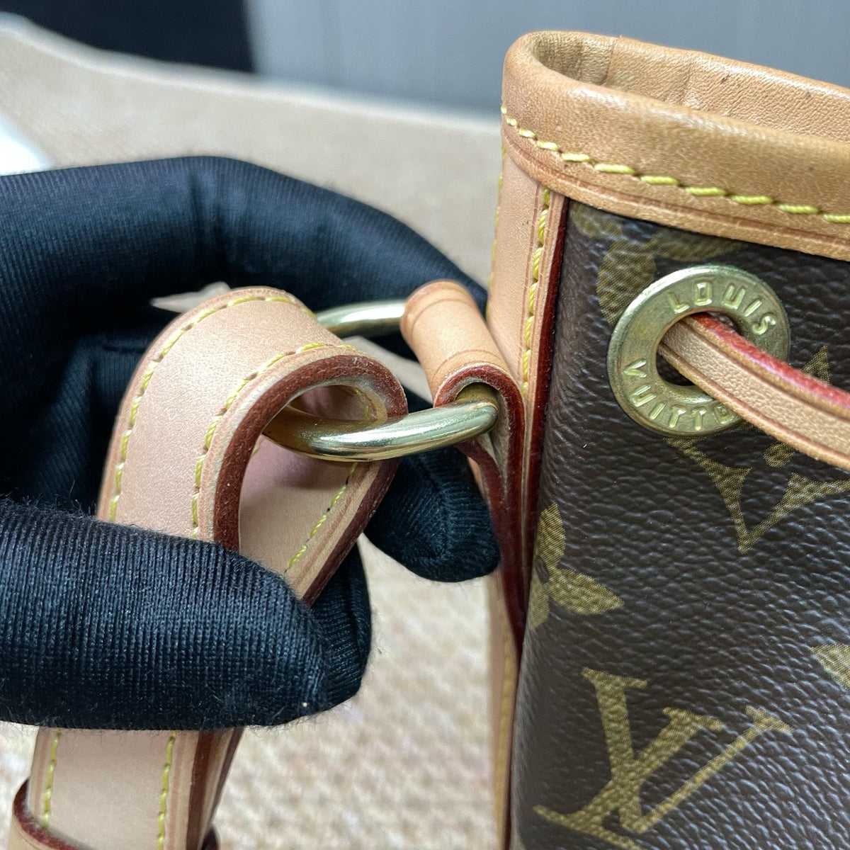 Louis Vuitton - Noe - Cloth - Brown - (small)