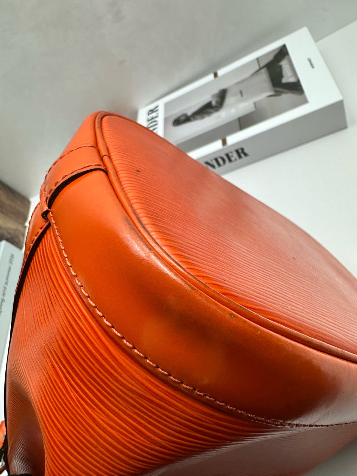 Louis Vuitton - Noe - Leather - Orange - (Small)