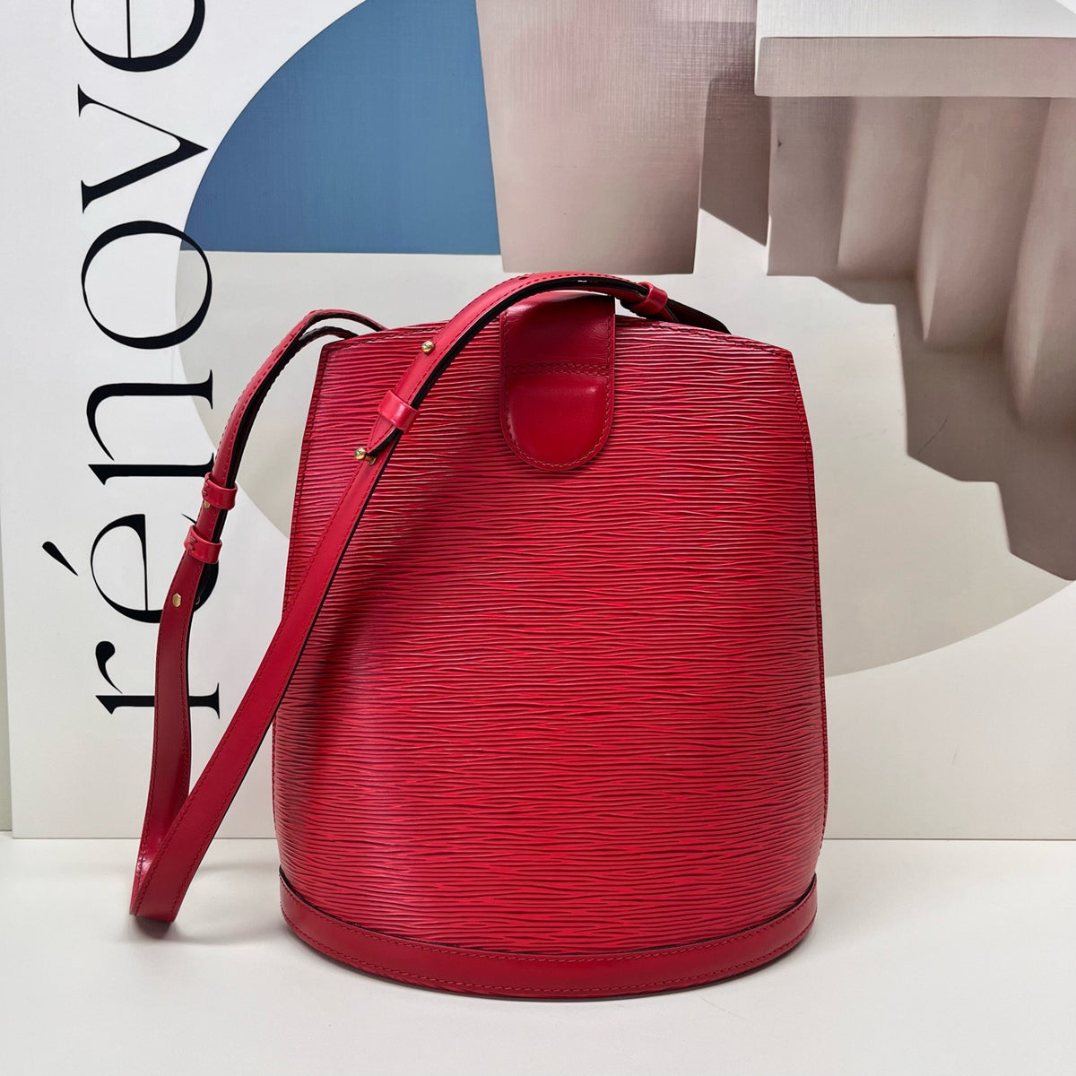 Louis Vuitton - Noe - Leather - Red - (large)