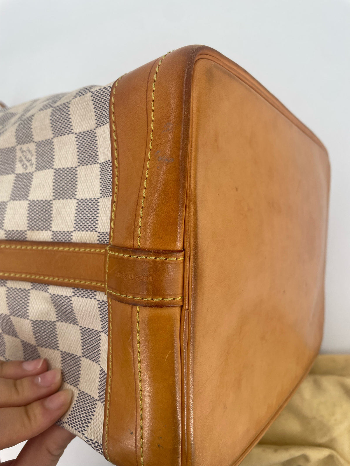 Louis Vuitton - Noe - Leather - White - (large)