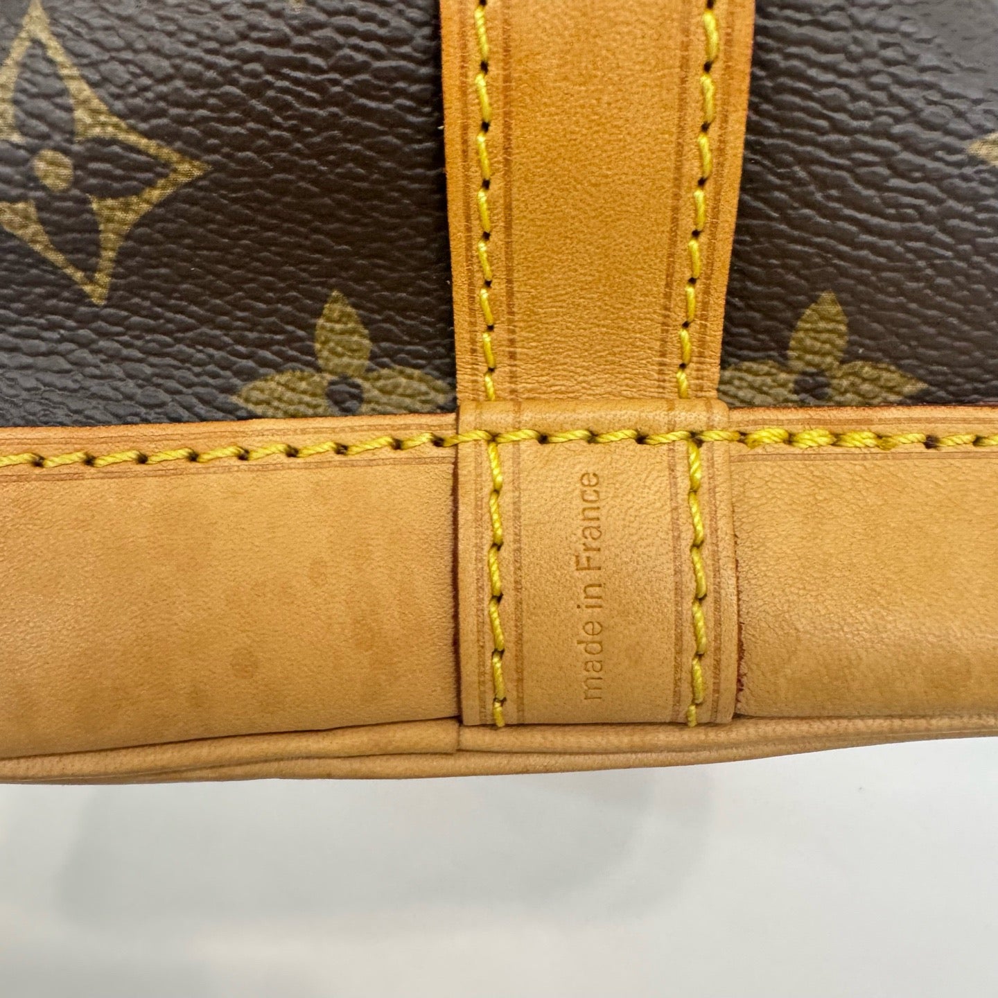 Louis Vuitton - Noe - Monogram canvas with Vachetta leather trim - Brown - (Medium)