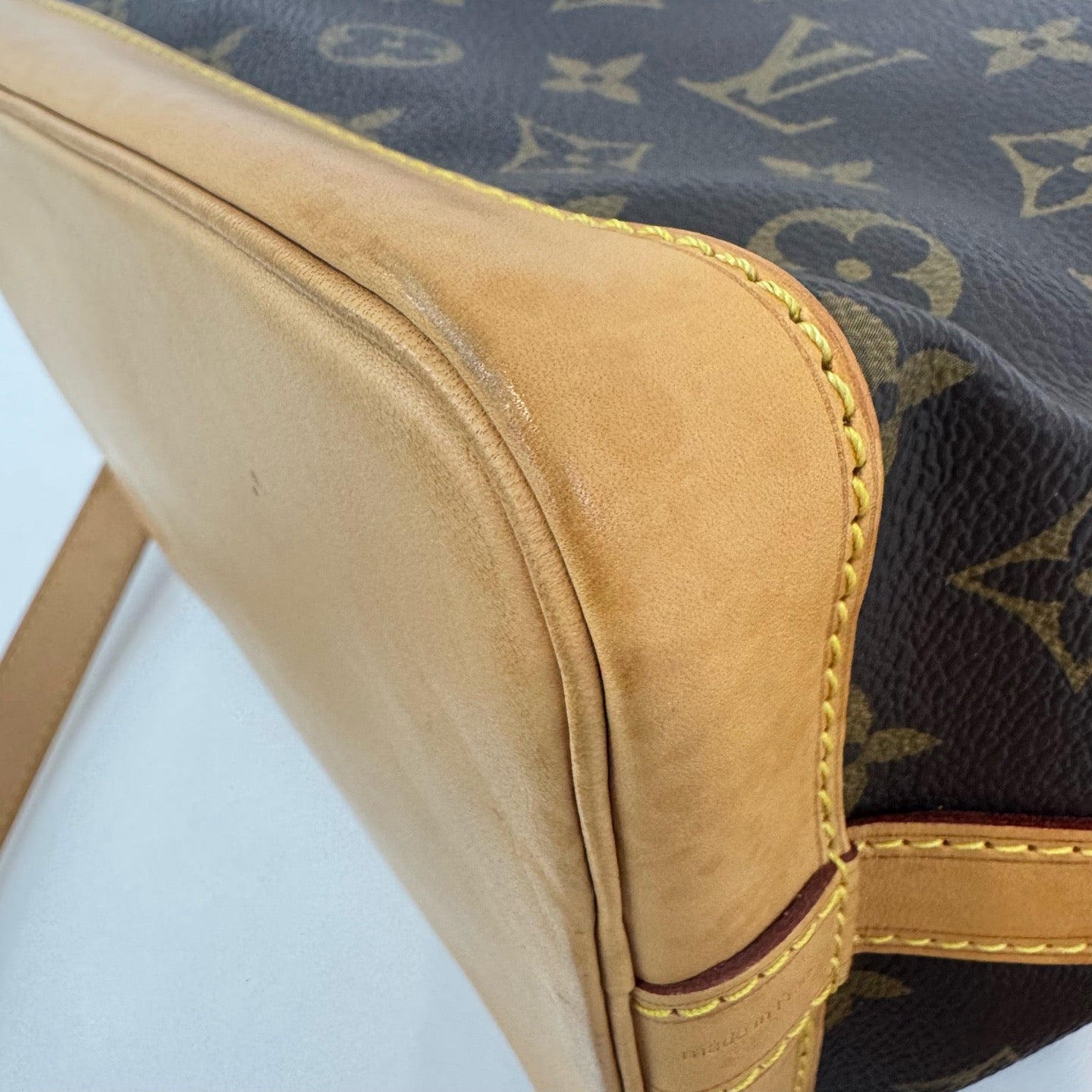 Louis Vuitton - Noe - Monogram canvas with Vachetta leather trim - Brown - (Medium)