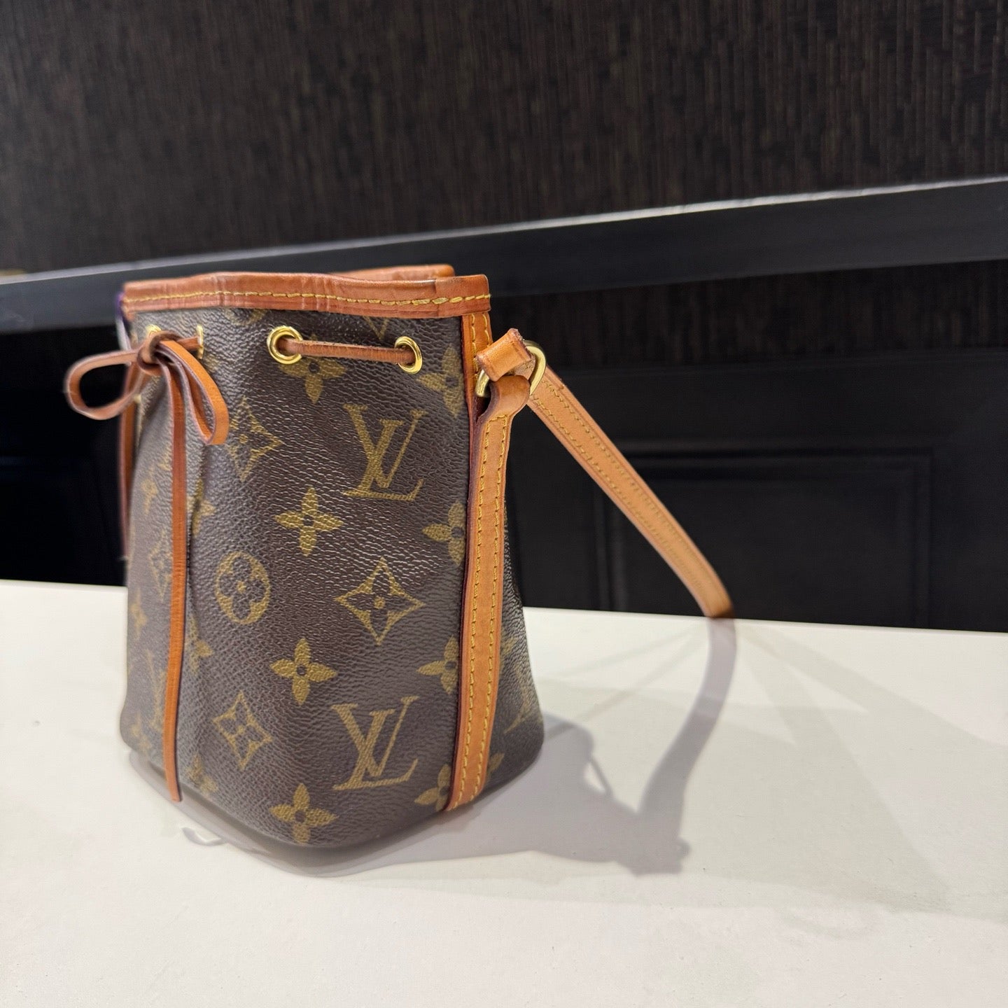 Louis Vuitton - Noe Nano - Leather - Brown - (mini)