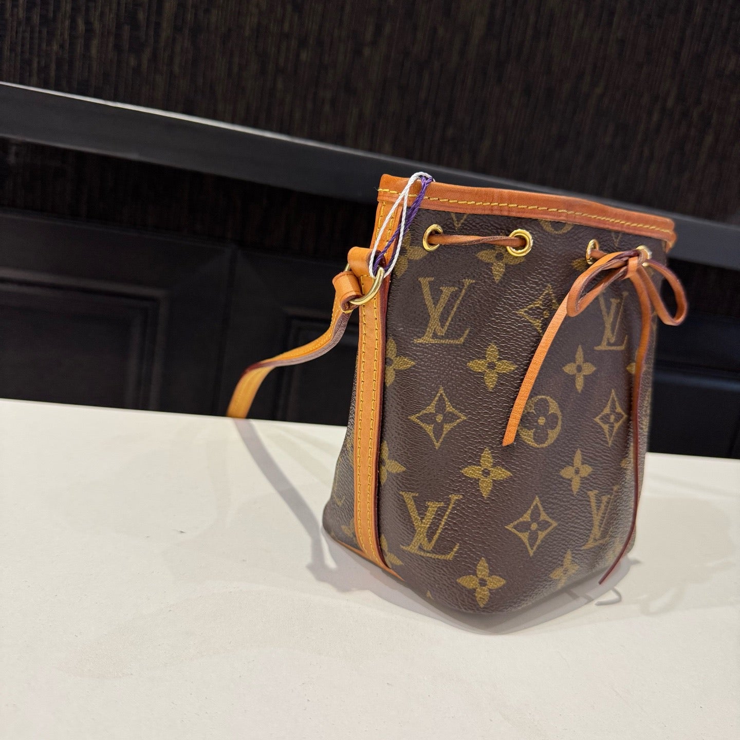 Louis Vuitton - Noe Nano - Leather - Brown - (mini)