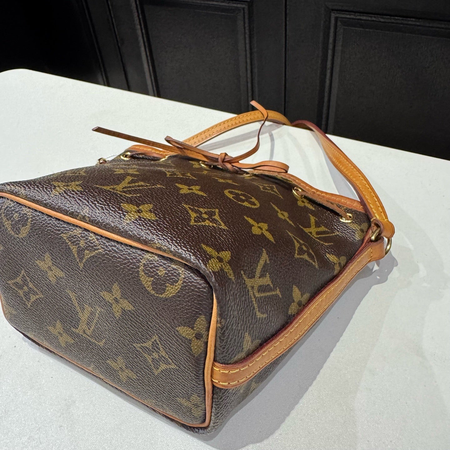 Louis Vuitton - Noe Nano - Leather - Brown - (mini)