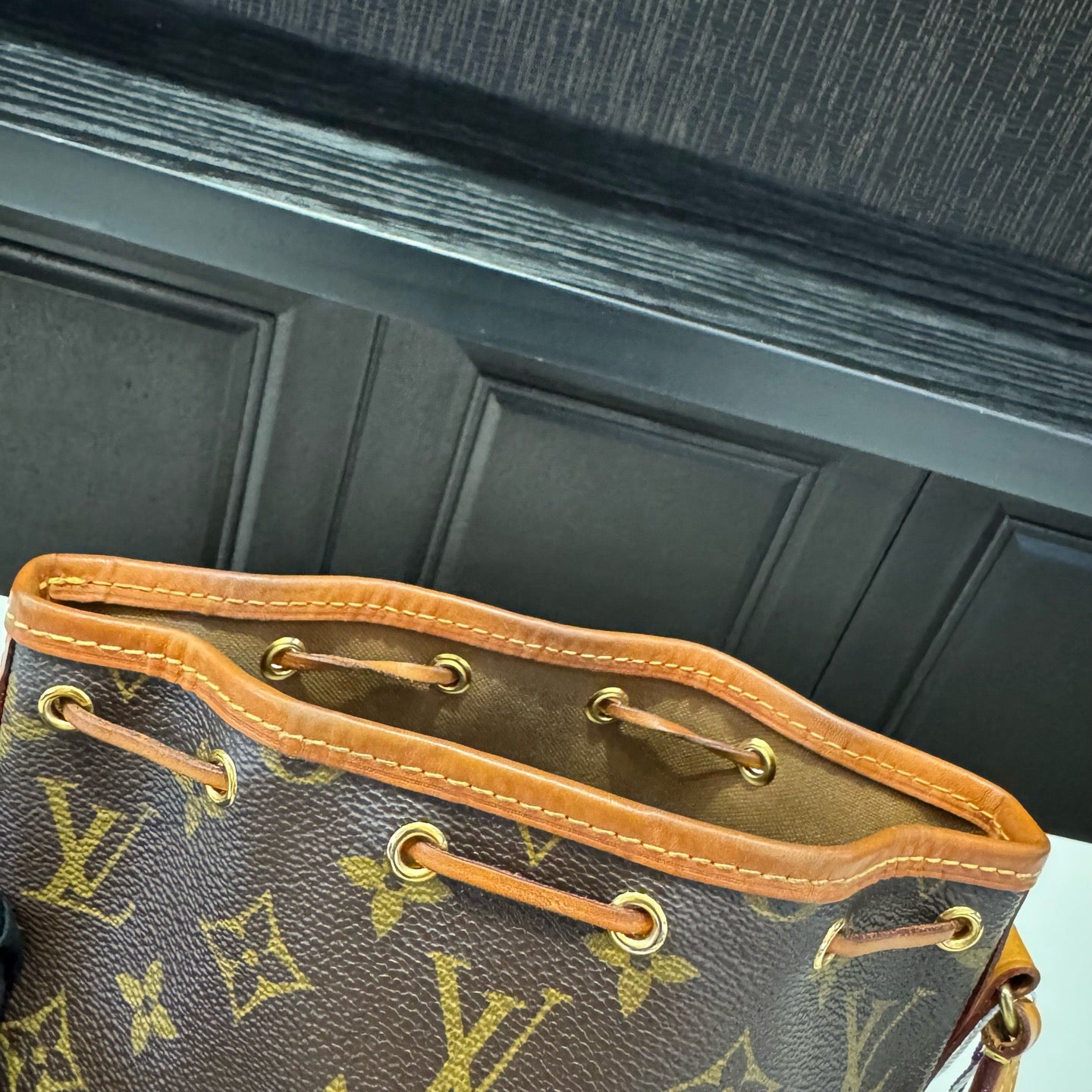 Louis Vuitton - Noe Nano - Leather - Brown - (mini)