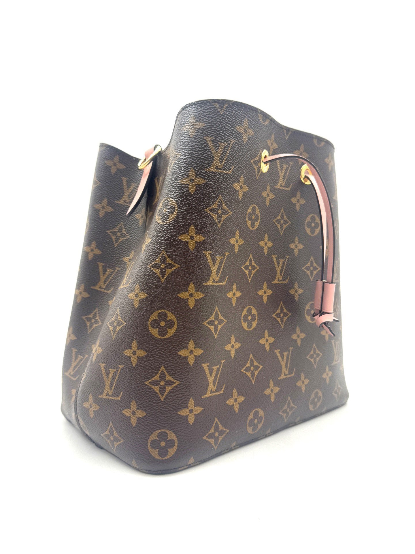 Louis Vuitton - Noé Noé - Monogram coated canvas with cowhide leather trim - Brown - (medium)