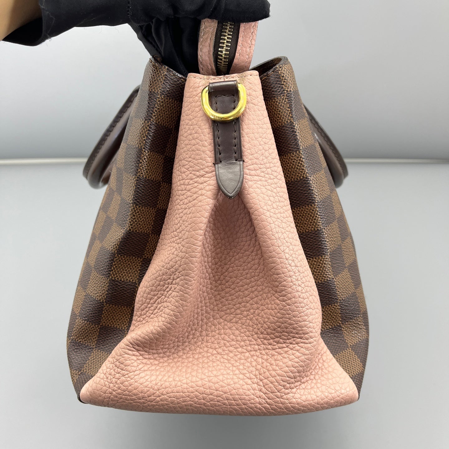 Louis Vuitton - Normandie - Damier Ebene coated canvas and grained leather - Brown - (medium)