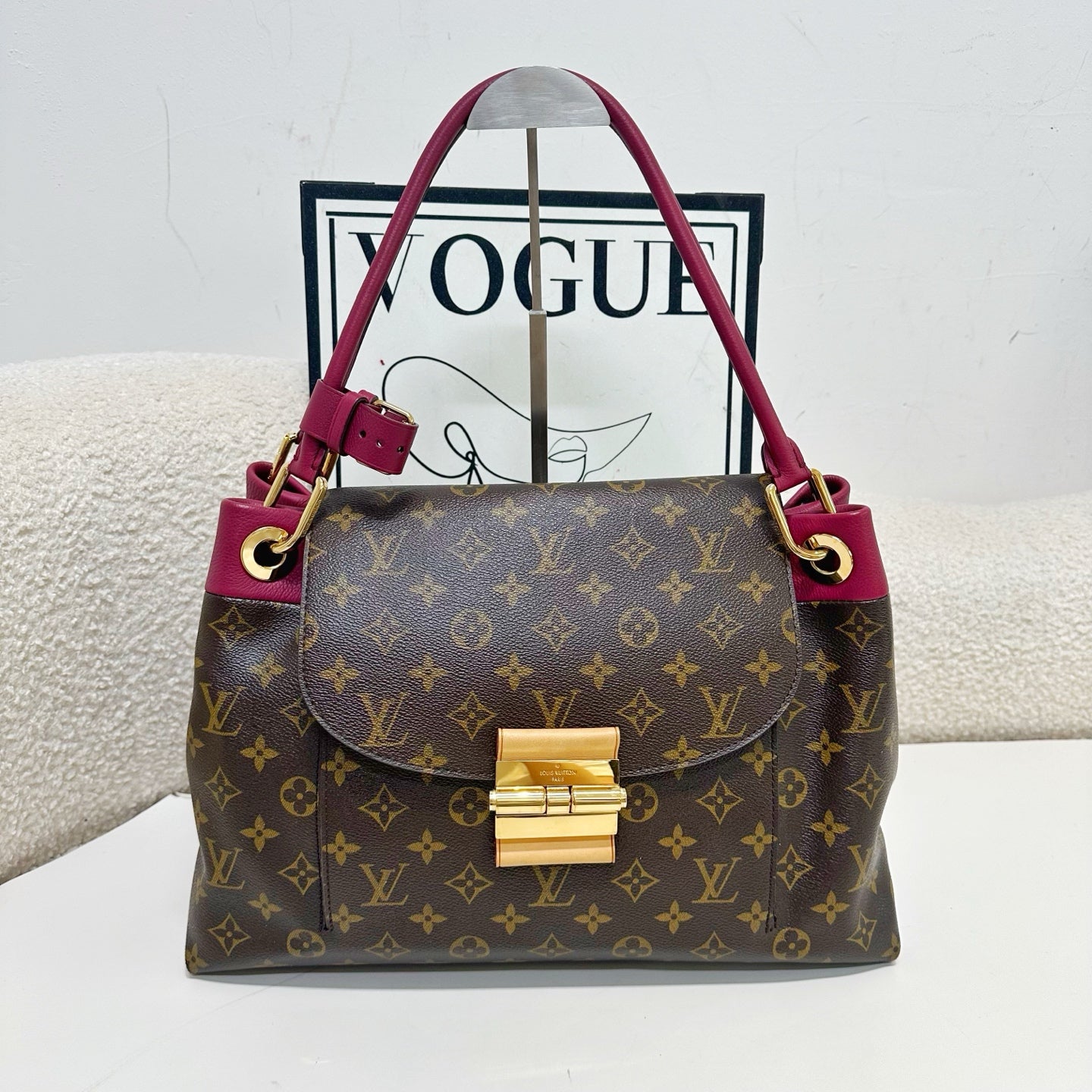 Louis Vuitton - Olympe - Leather - Brown - (medium)
