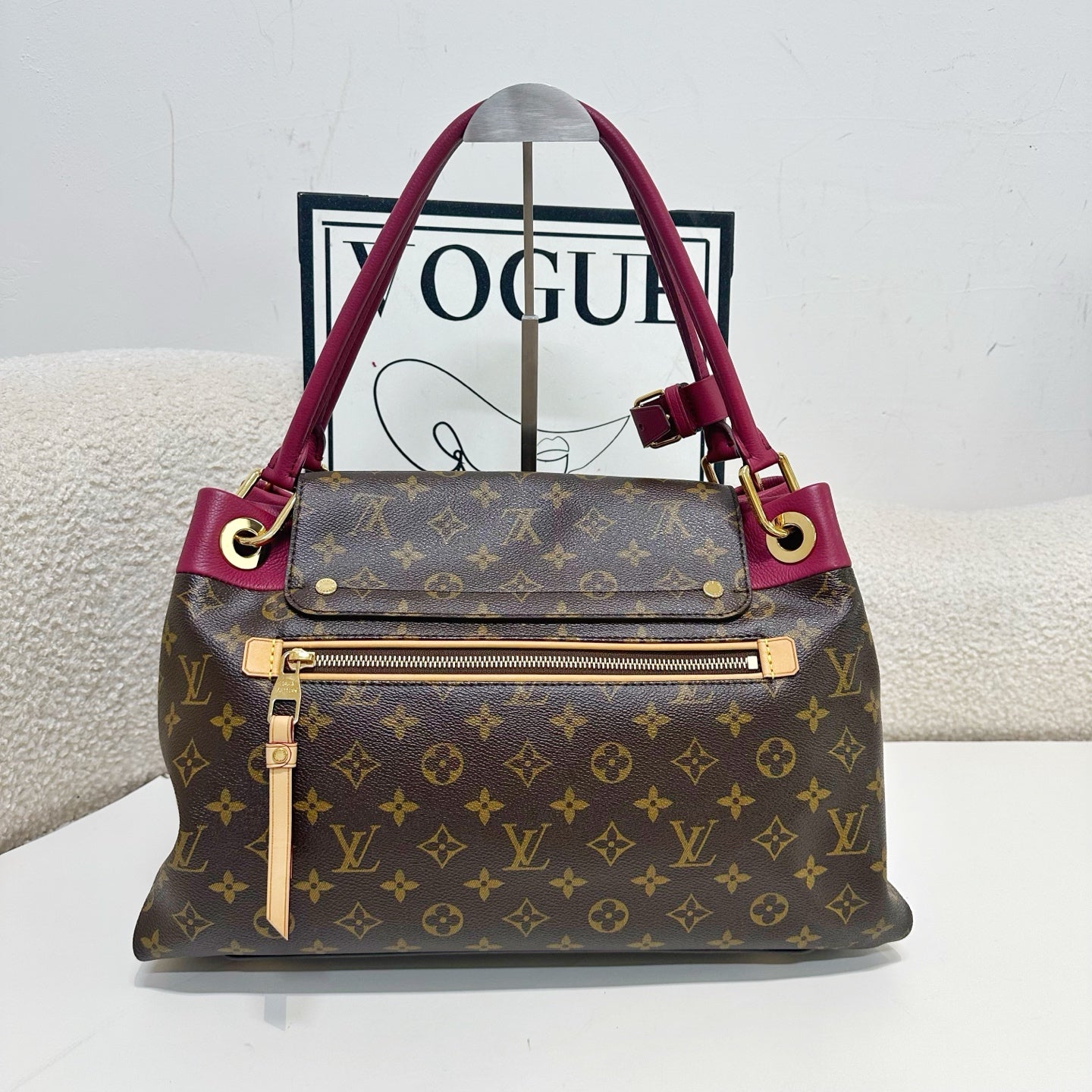 Louis Vuitton - Olympe - Leather - Brown - (medium)
