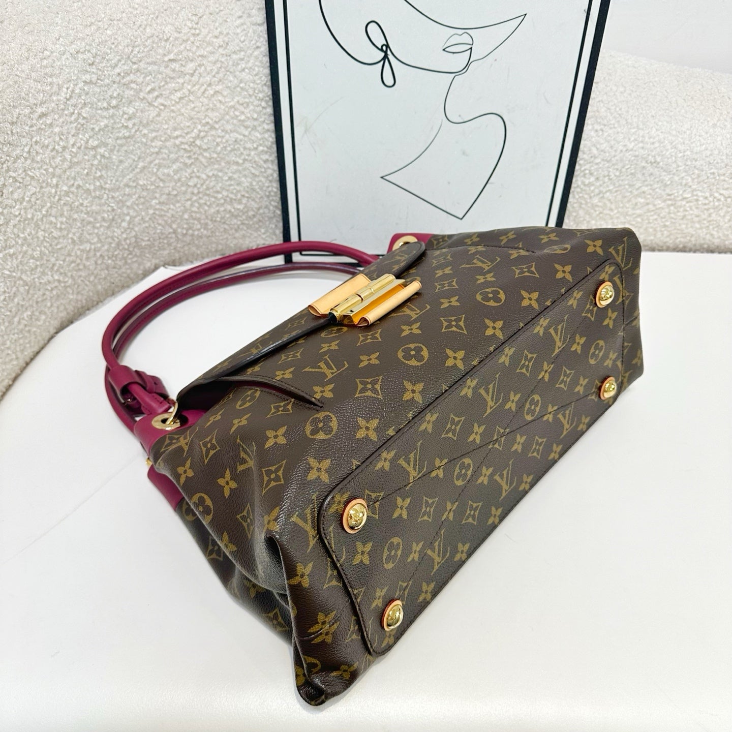 Louis Vuitton - Olympe - Leather - Brown - (medium)