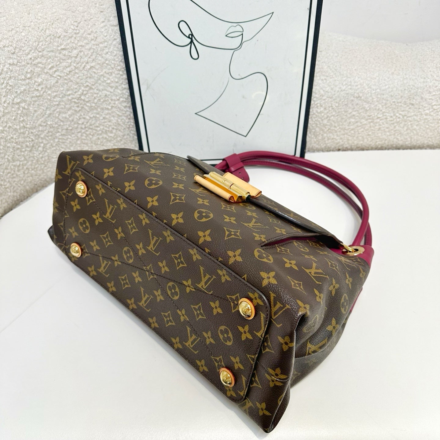 Louis Vuitton - Olympe - Leather - Brown - (medium)