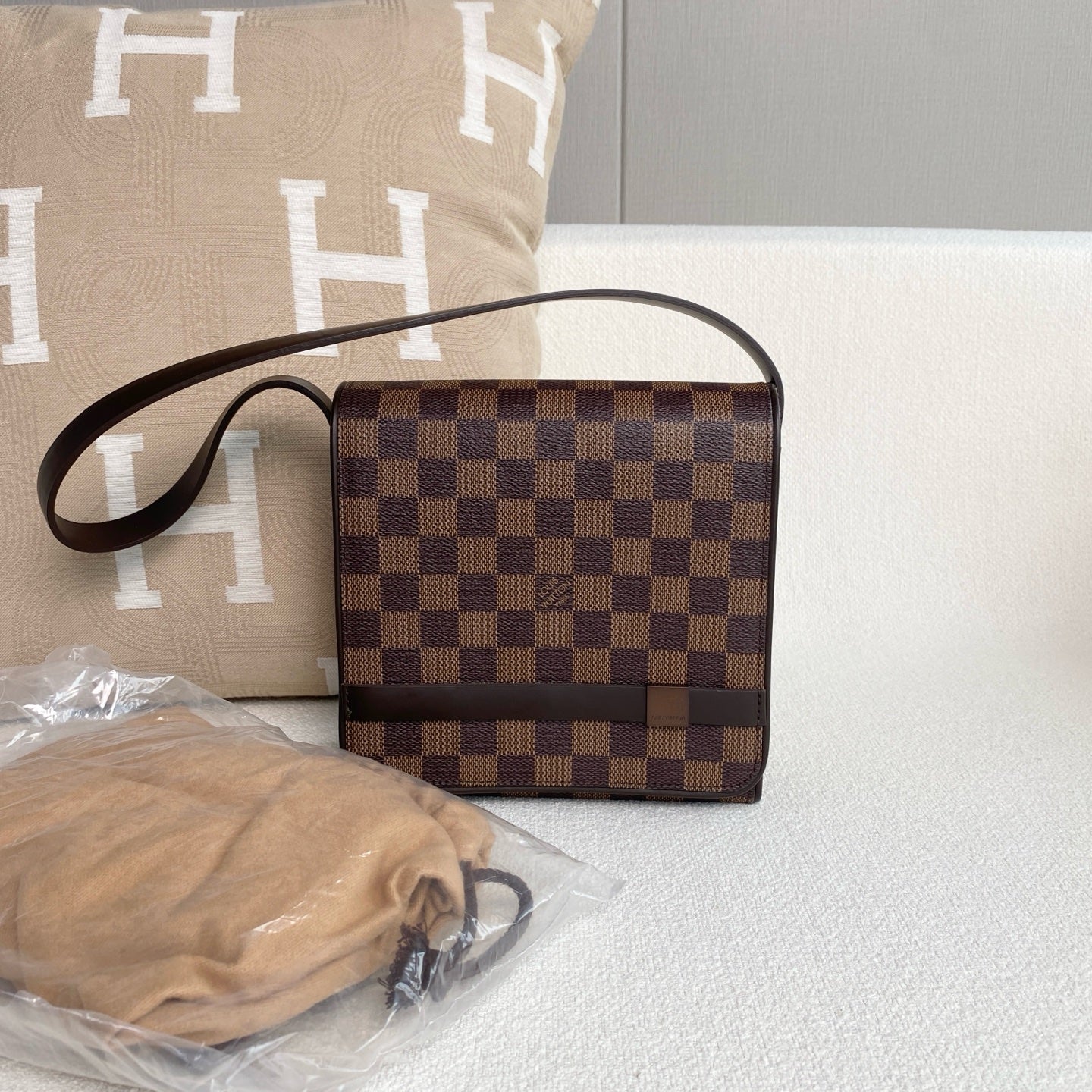 Louis Vuitton - Omotesando Box Shoulder Bag - Leather - Brown - (mini)