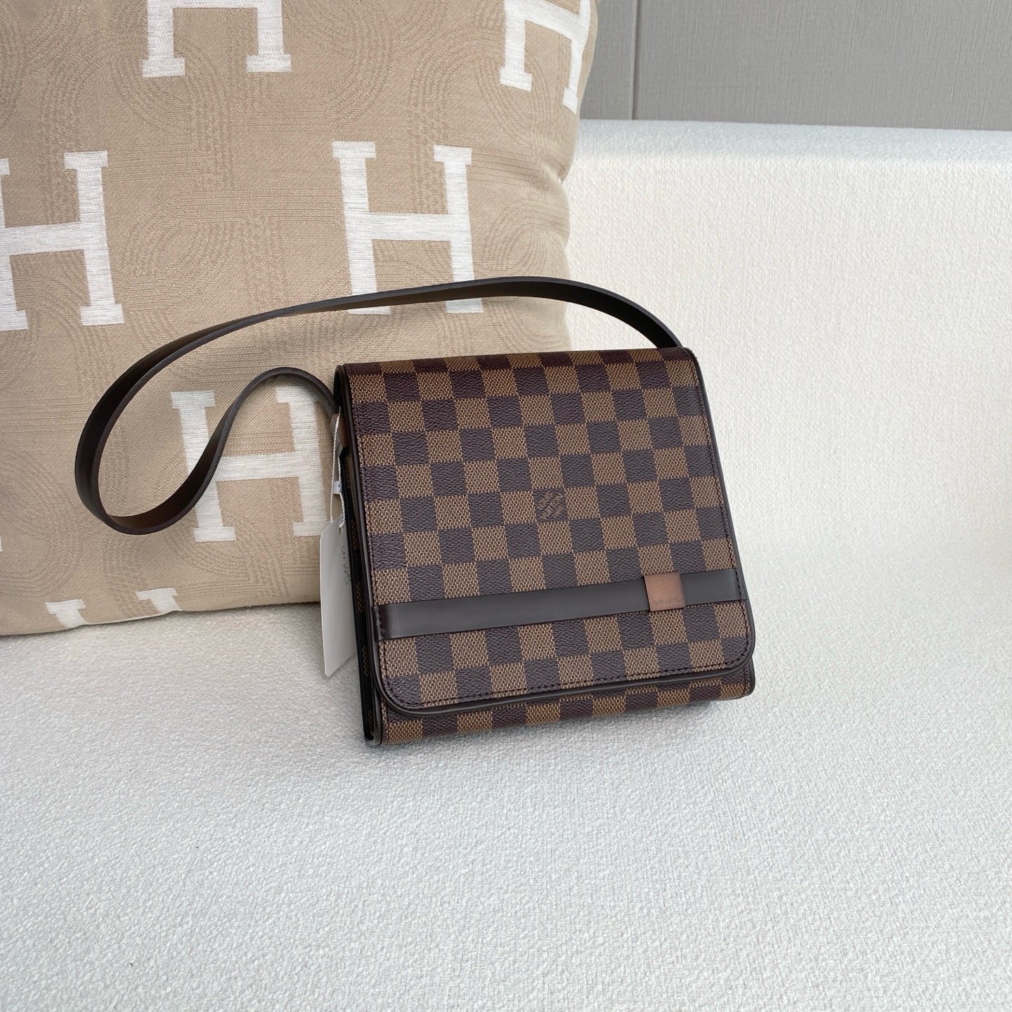 Louis Vuitton - Omotesando Box Shoulder Bag - Leather - Brown - (mini)