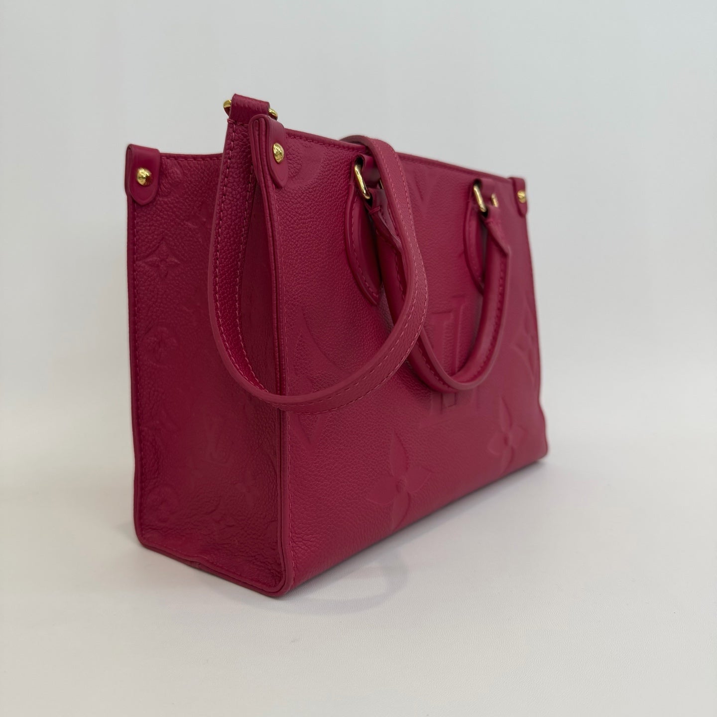 Louis Vuitton - OnTheGo BB - Grained leather - Pink - (Mini)