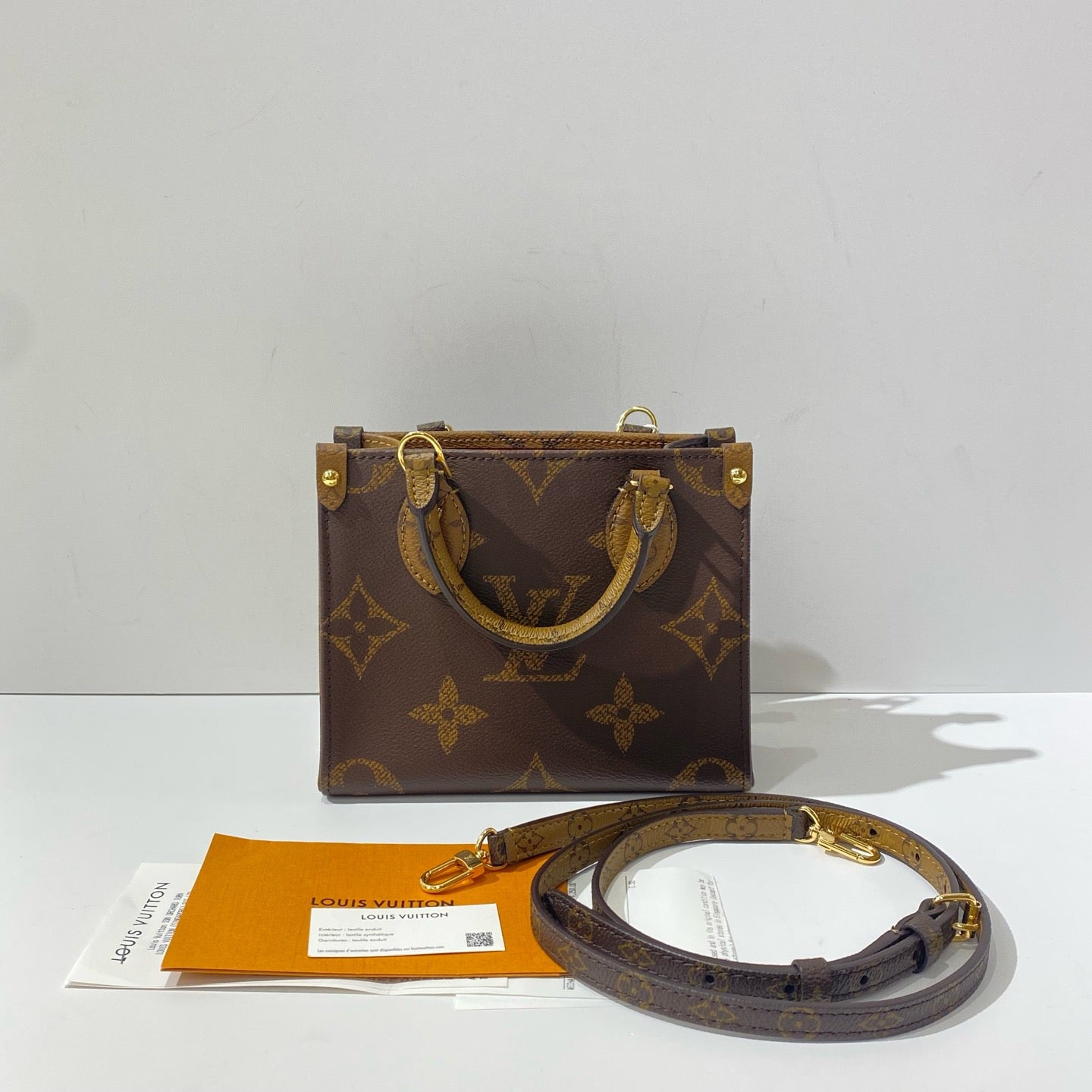 Louis Vuitton - Onthego BB - Synthetic - Brown - (Mini)