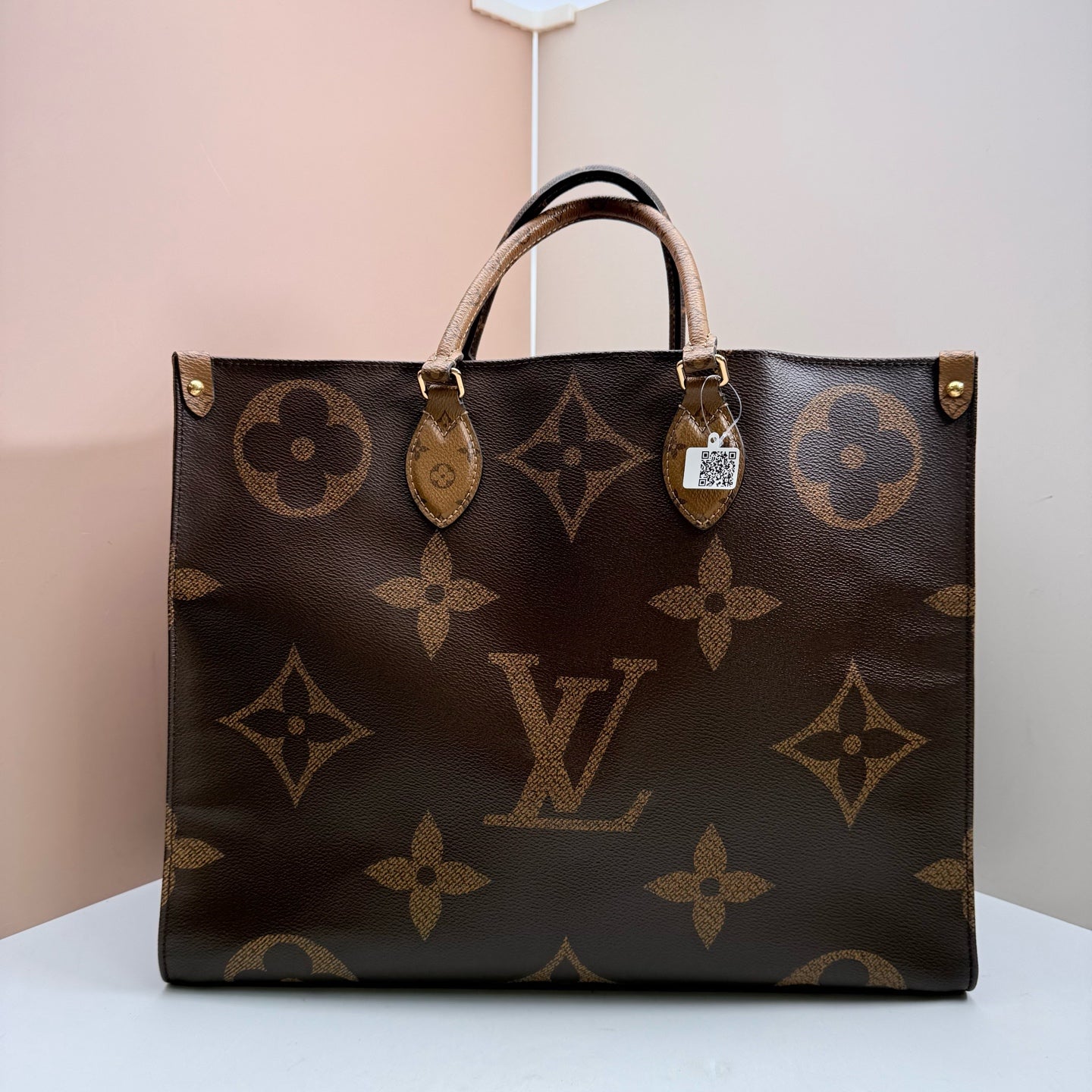 Louis Vuitton - Onthego - Cloth - Brown - (large)