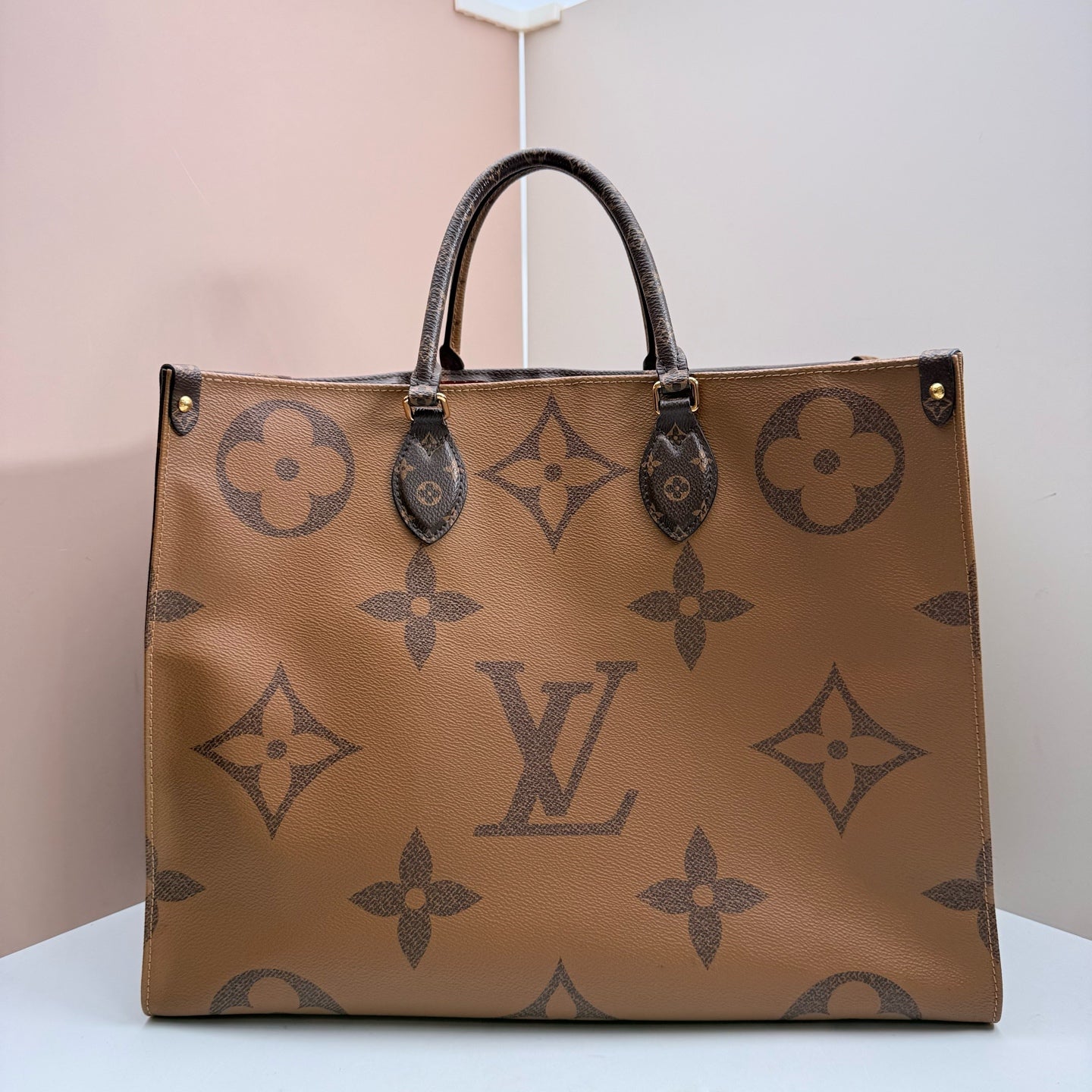 Louis Vuitton - Onthego - Cloth - Brown - (large)