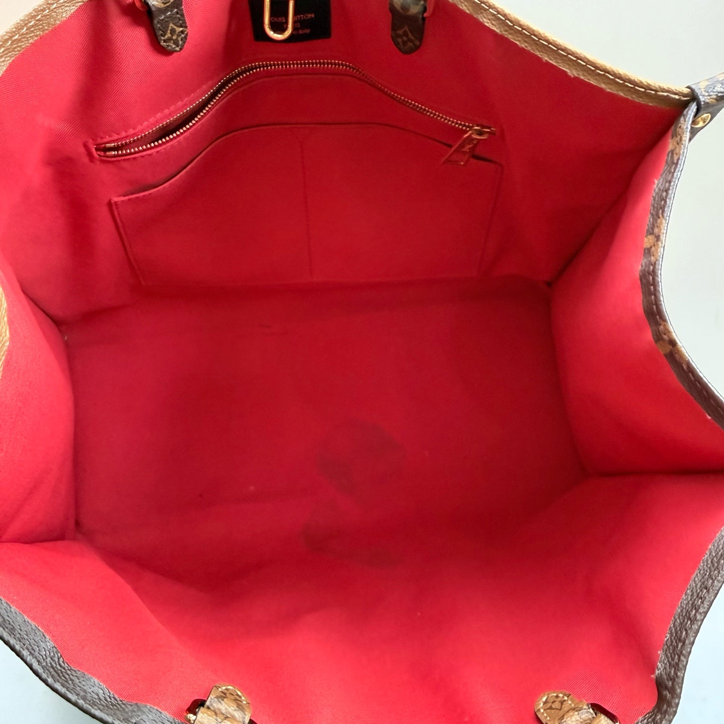 Louis Vuitton - Onthego - Cloth - Brown - (large)