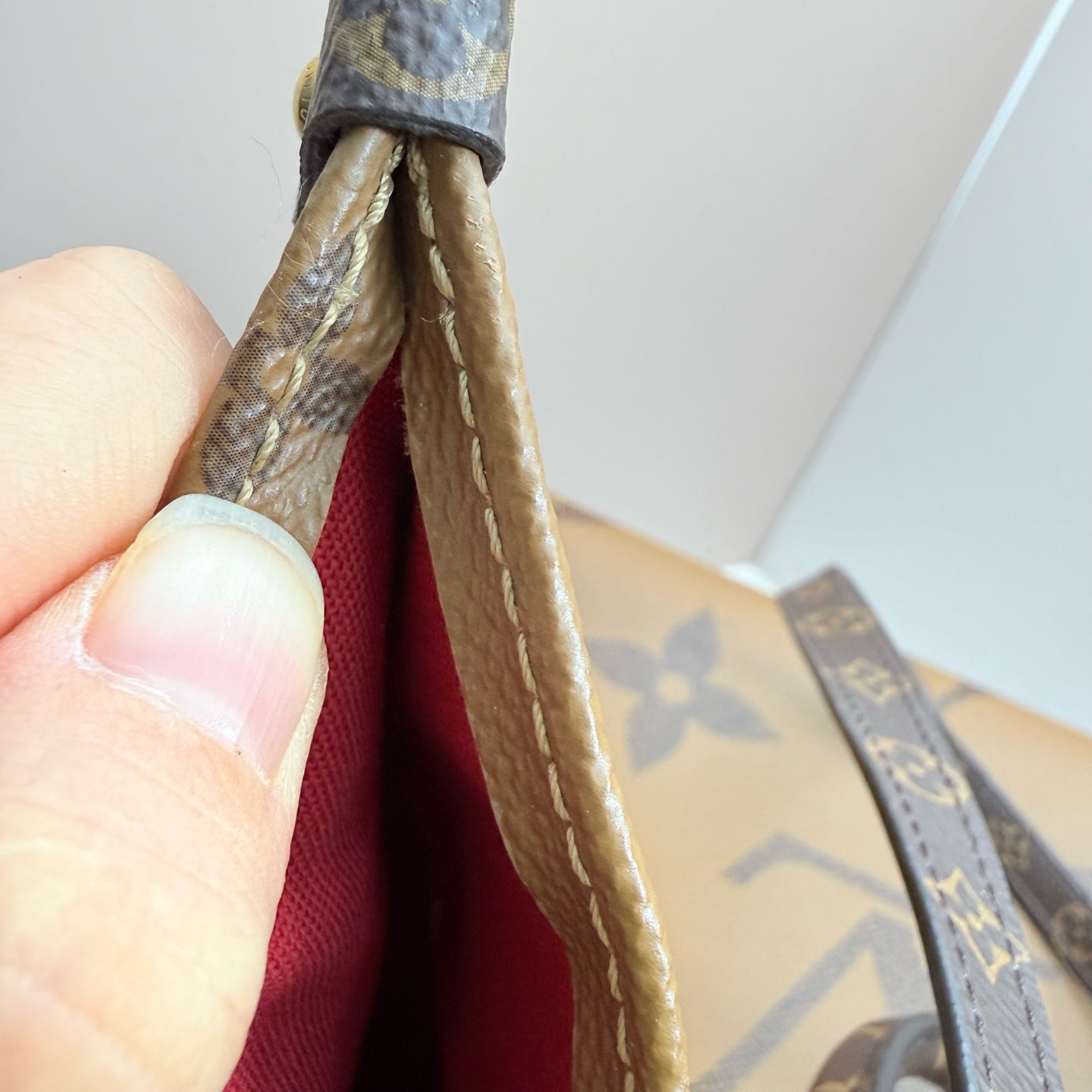 Louis Vuitton - Onthego - Cloth - Brown - (large)