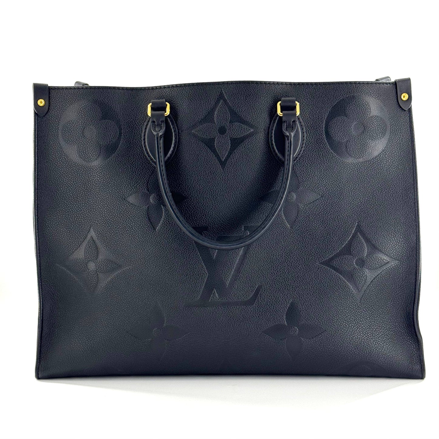 Louis Vuitton - OnTheGo GM - Monogram Empreinte leather - Black with Gold-Tone Hardware - (large)