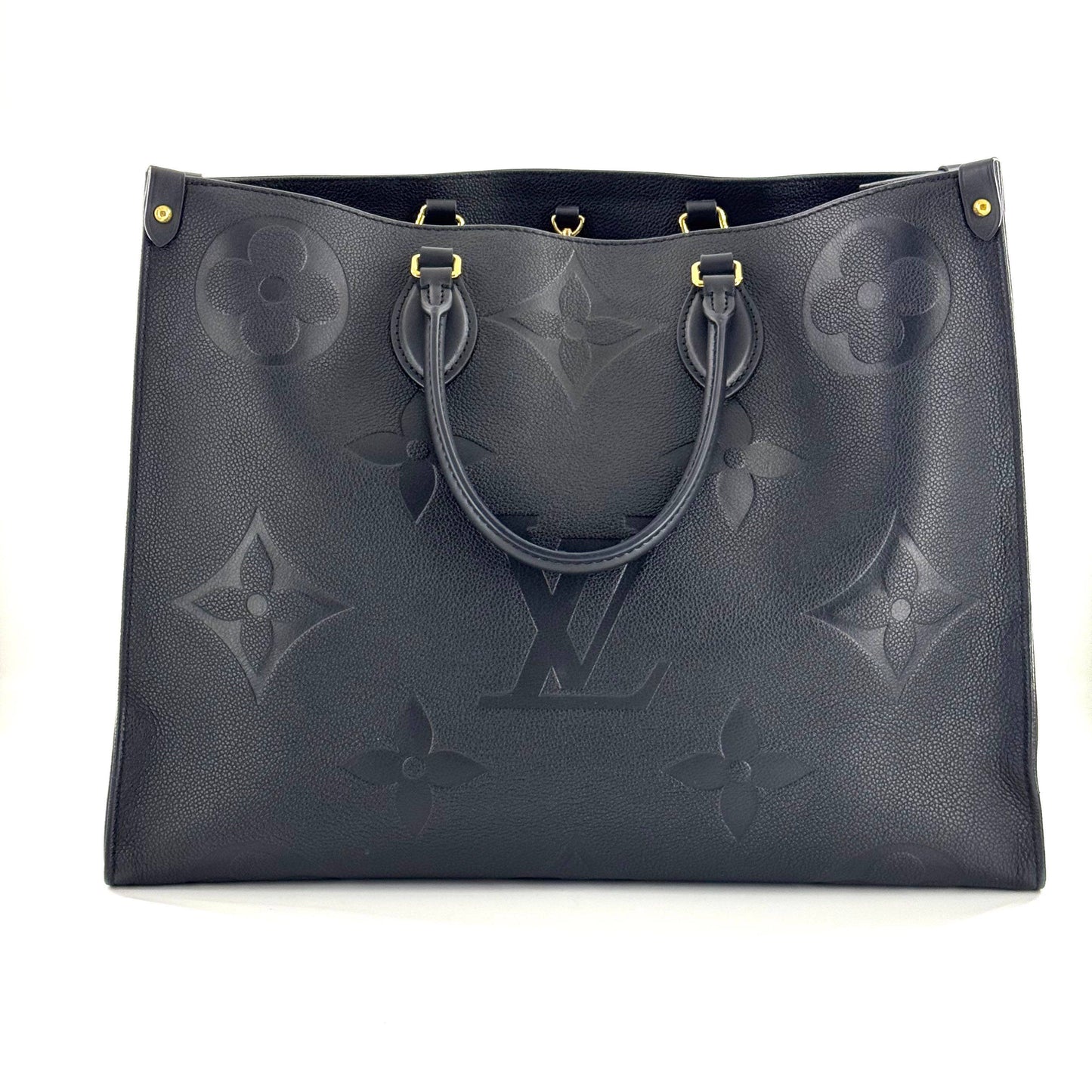 Louis Vuitton - OnTheGo GM - Monogram Empreinte leather - Black with Gold-Tone Hardware - (large)