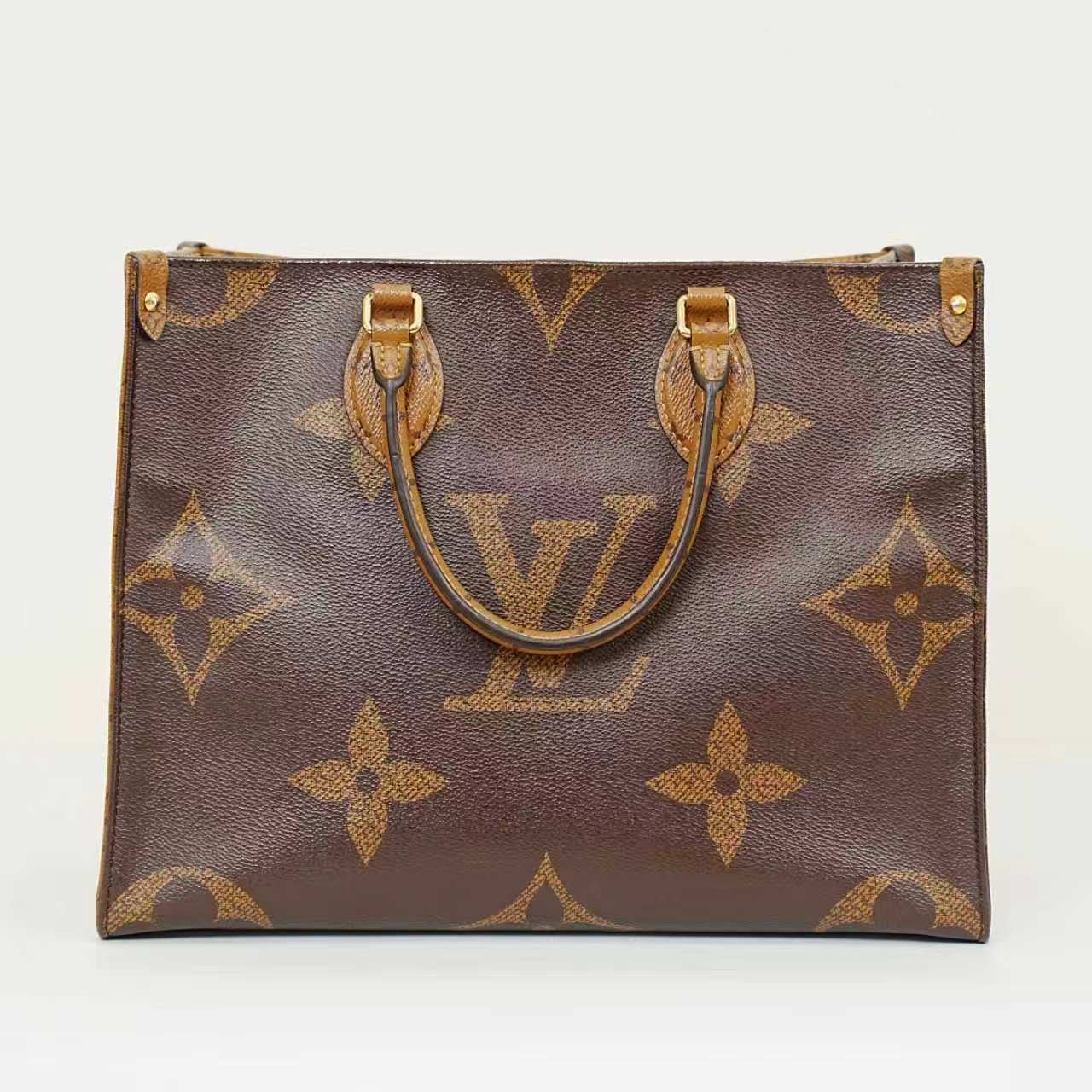 Louis Vuitton - Onthego - Leather - Brown - (Medium)