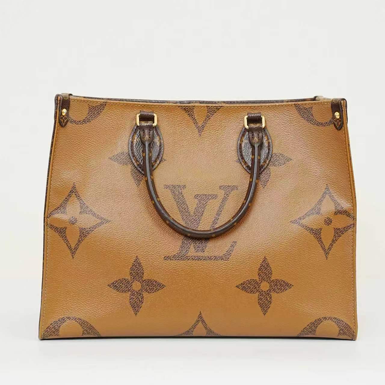 Louis Vuitton - Onthego - Leather - Brown - (Medium)