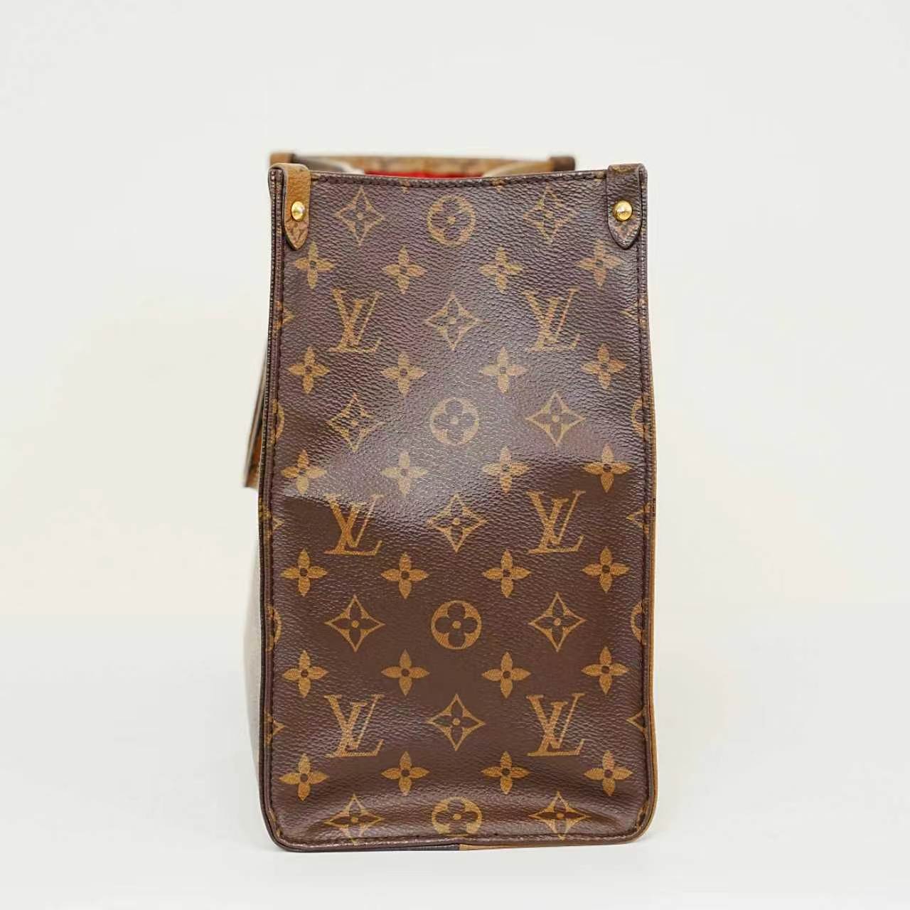 Louis Vuitton - Onthego - Leather - Brown - (Medium)