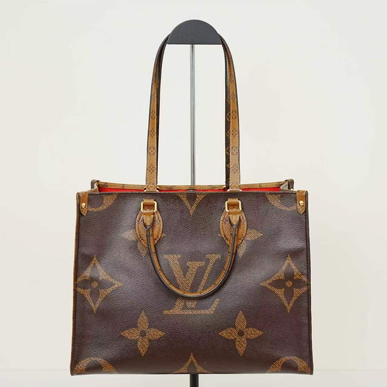 Louis Vuitton - Onthego - Leather - Brown - (Medium)
