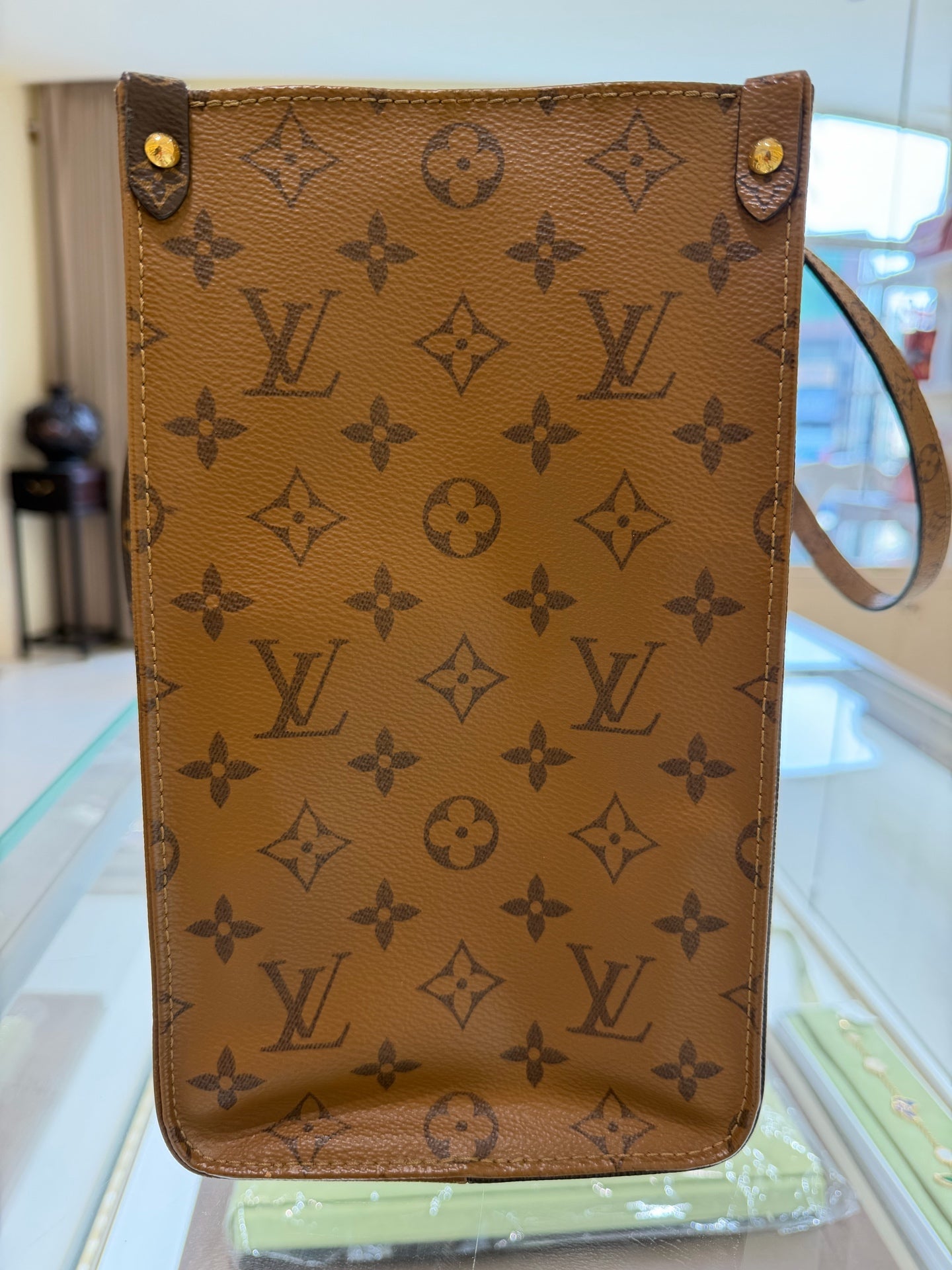 Louis Vuitton - Onthego - Leather - Brown - (Medium)