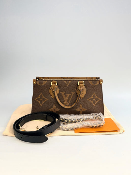 Louis Vuitton - Onthego - Leather - Brown - (mini)
