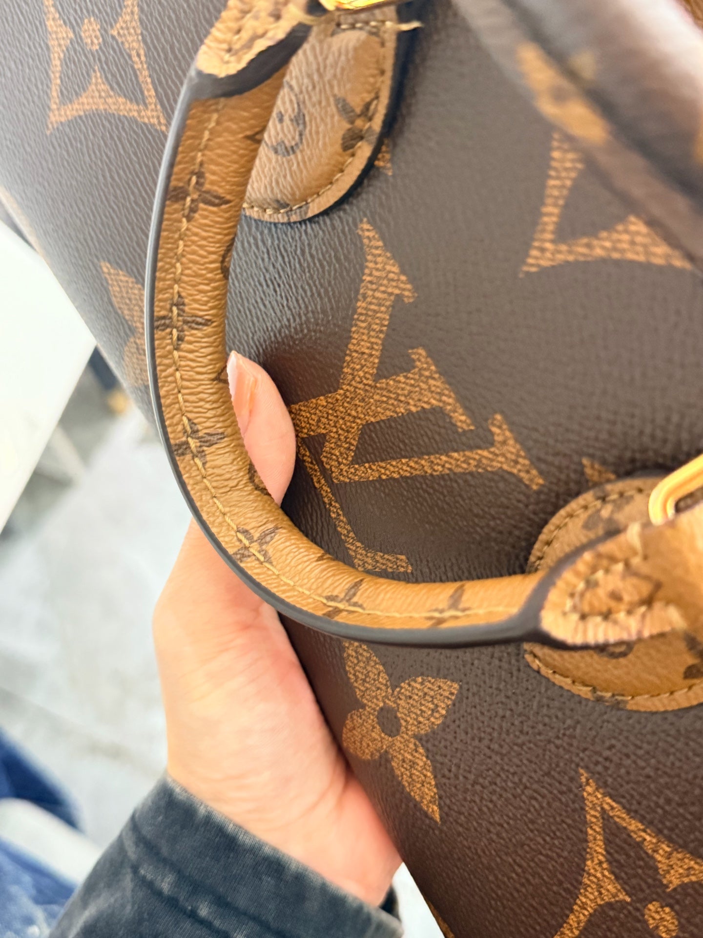 Louis Vuitton - Onthego - Leather - Brown - (mini)