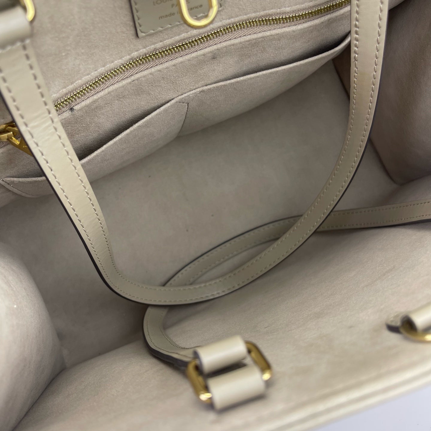 Louis Vuitton - Onthego - Leather - Grey - (medium)