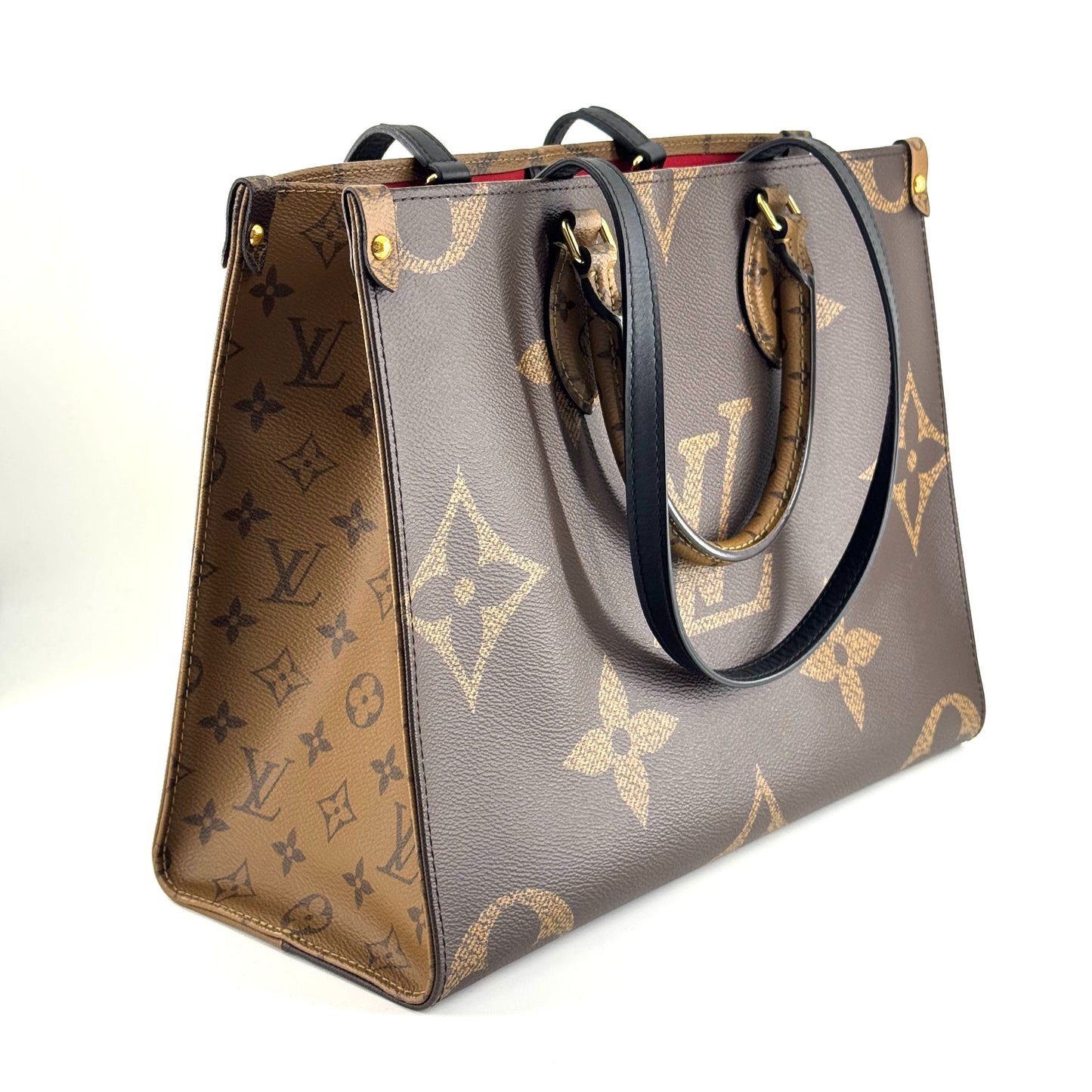 Louis Vuitton - OnTheGo MM - Synthetic - Brown - (medium)