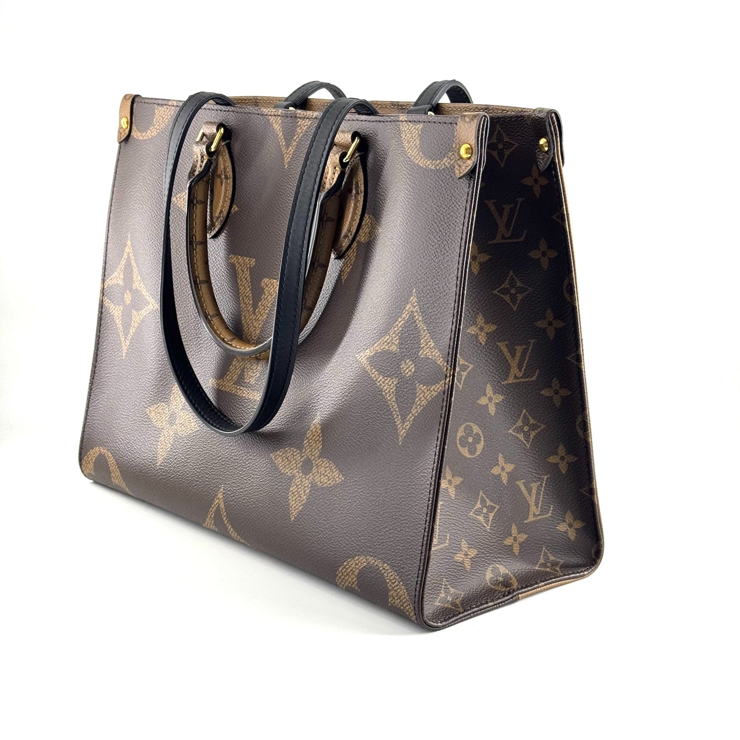 Louis Vuitton - OnTheGo MM - Synthetic - Brown - (medium)