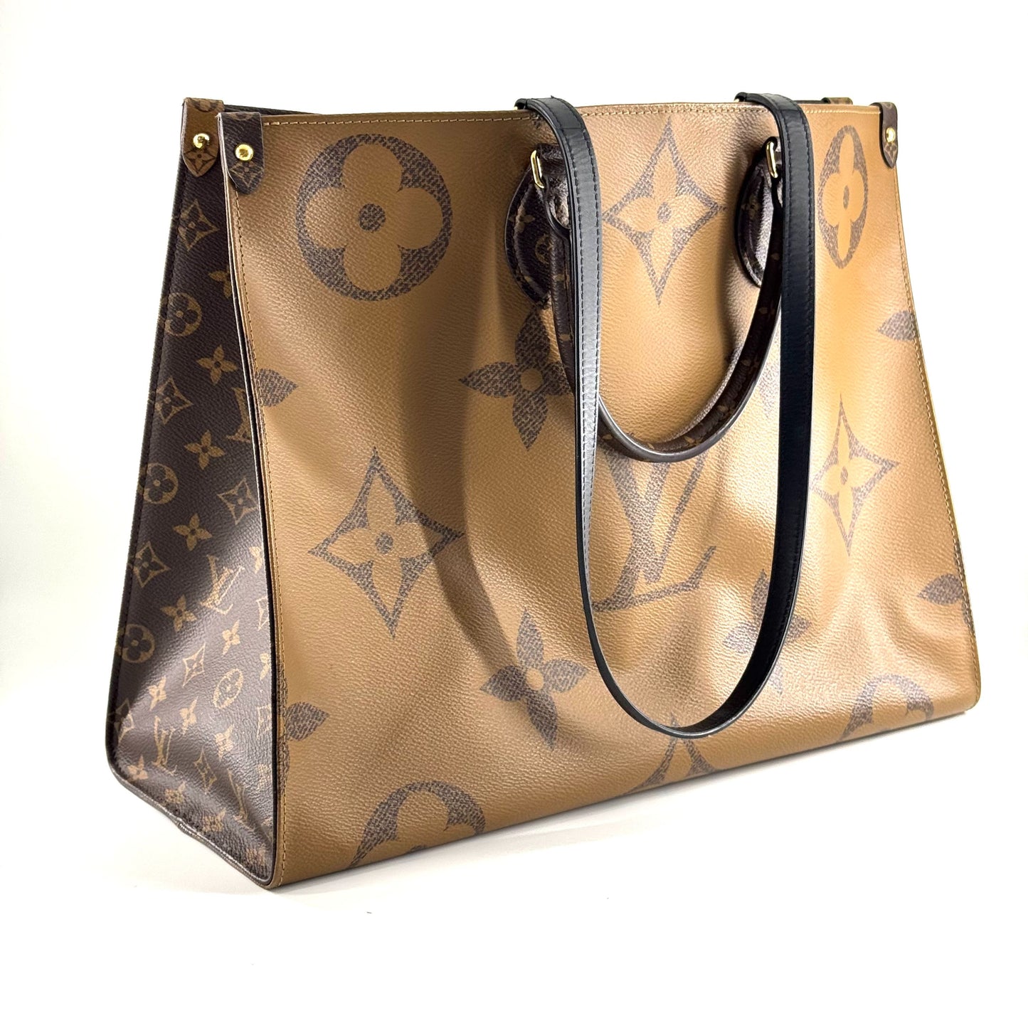 Louis Vuitton - OnTheGo - Synthetic - Brown - (large)