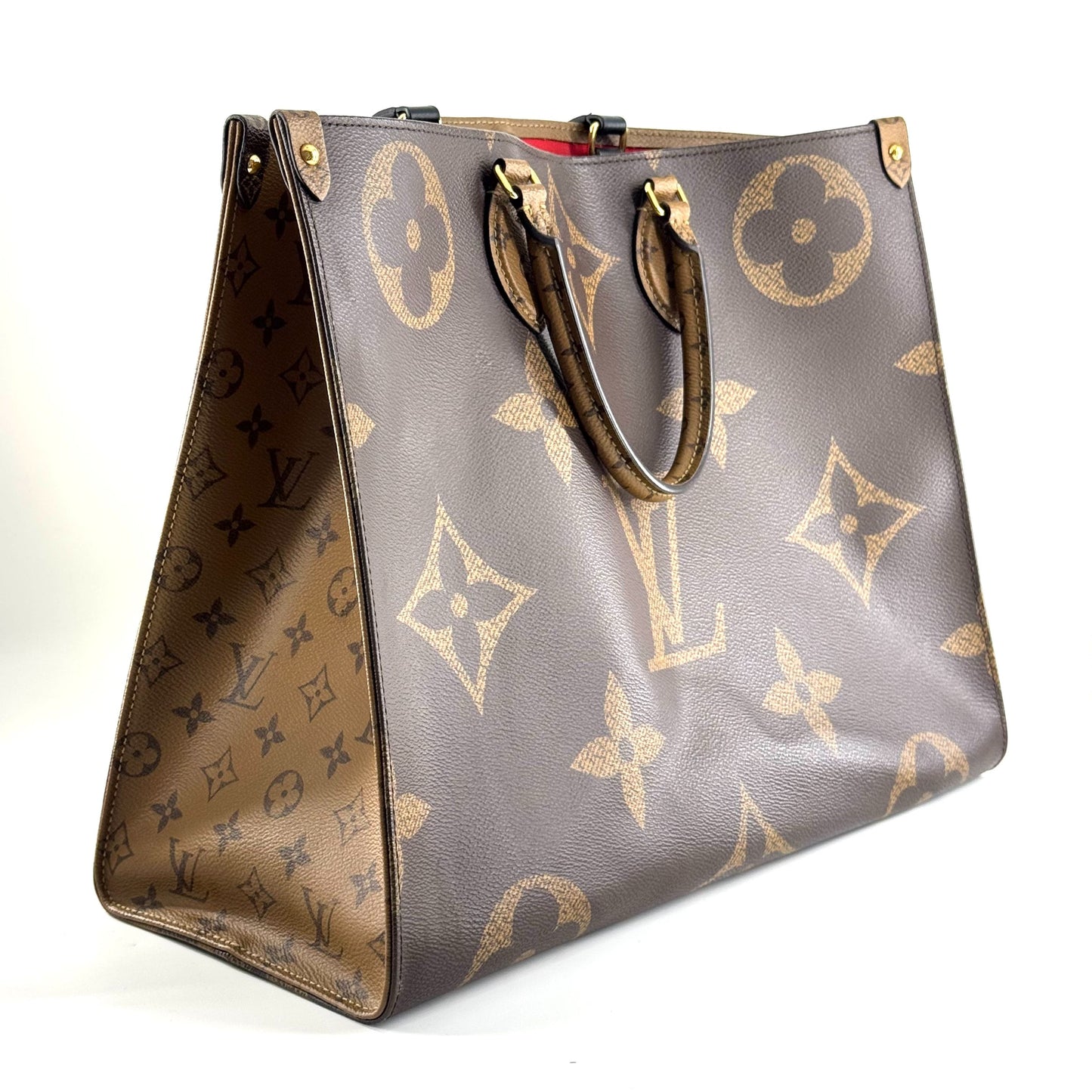 Louis Vuitton - OnTheGo - Synthetic - Brown - (large)