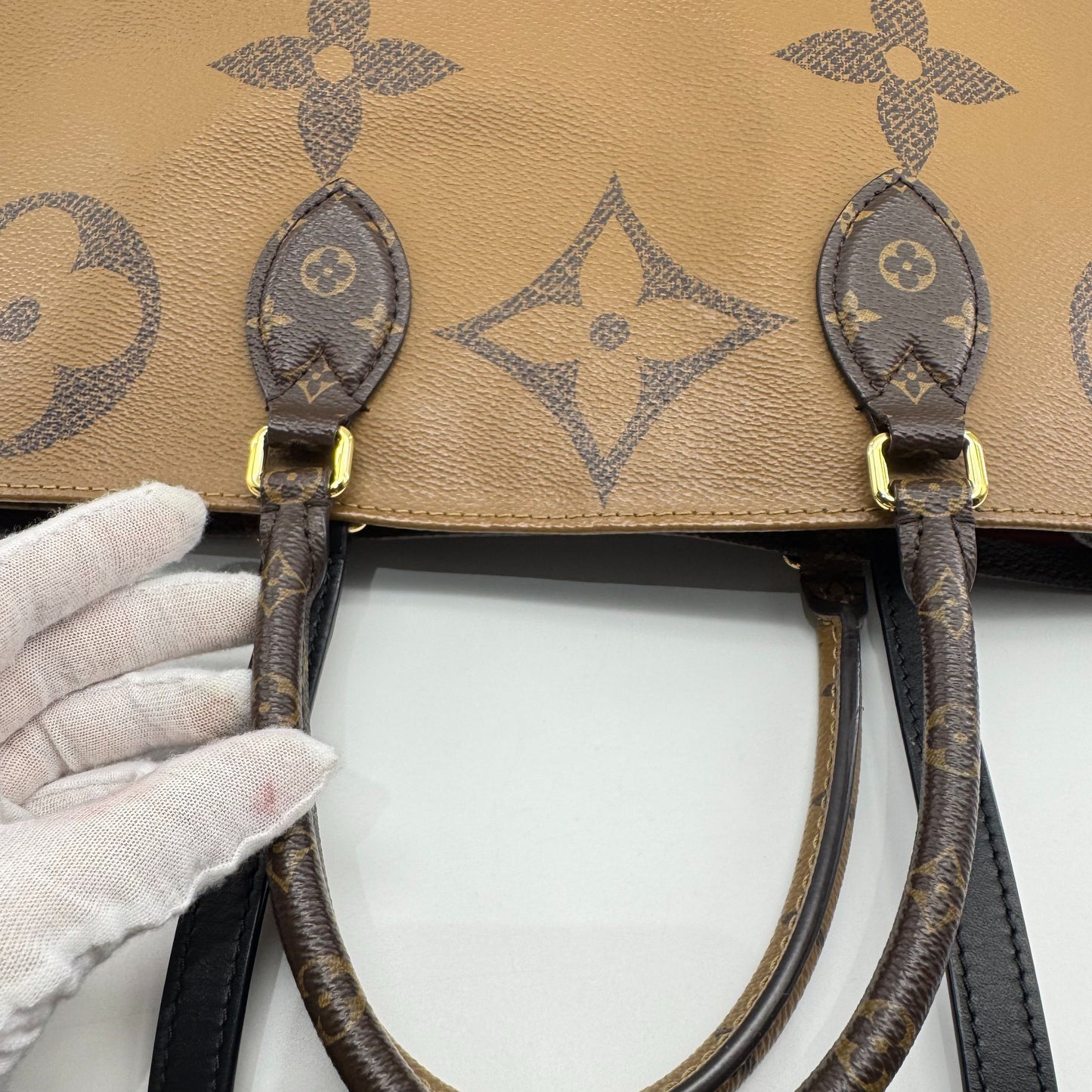 Louis Vuitton - OnTheGo - Synthetic - Brown - (large)